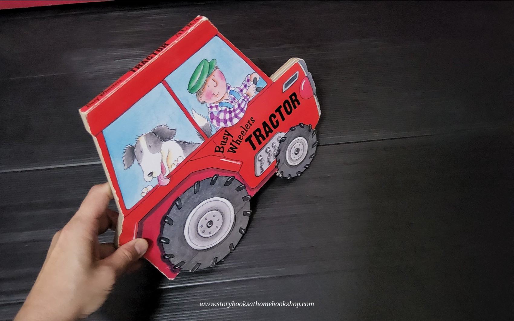 BOARD BOOK** 🍅🍅BUSY WHEELERS TRACTOR (ล้อรถหมุนได้นะคะ)