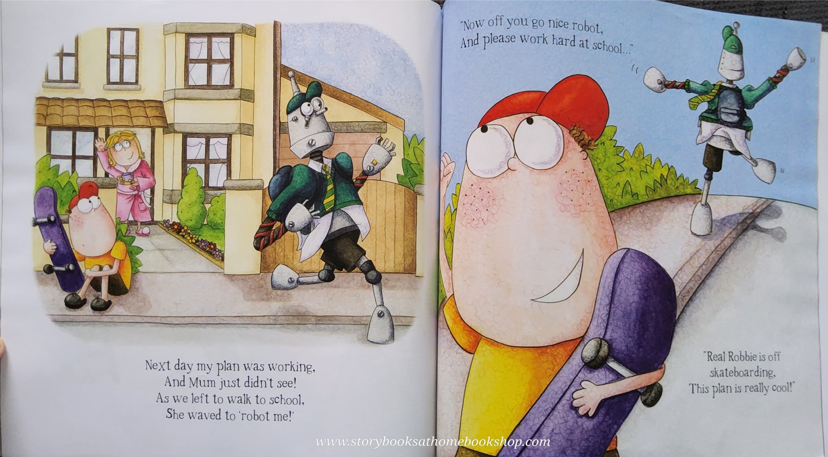 หนังสือนิทานปกอ่อน** 🍅🍓ROBOT STOP♥️♥️