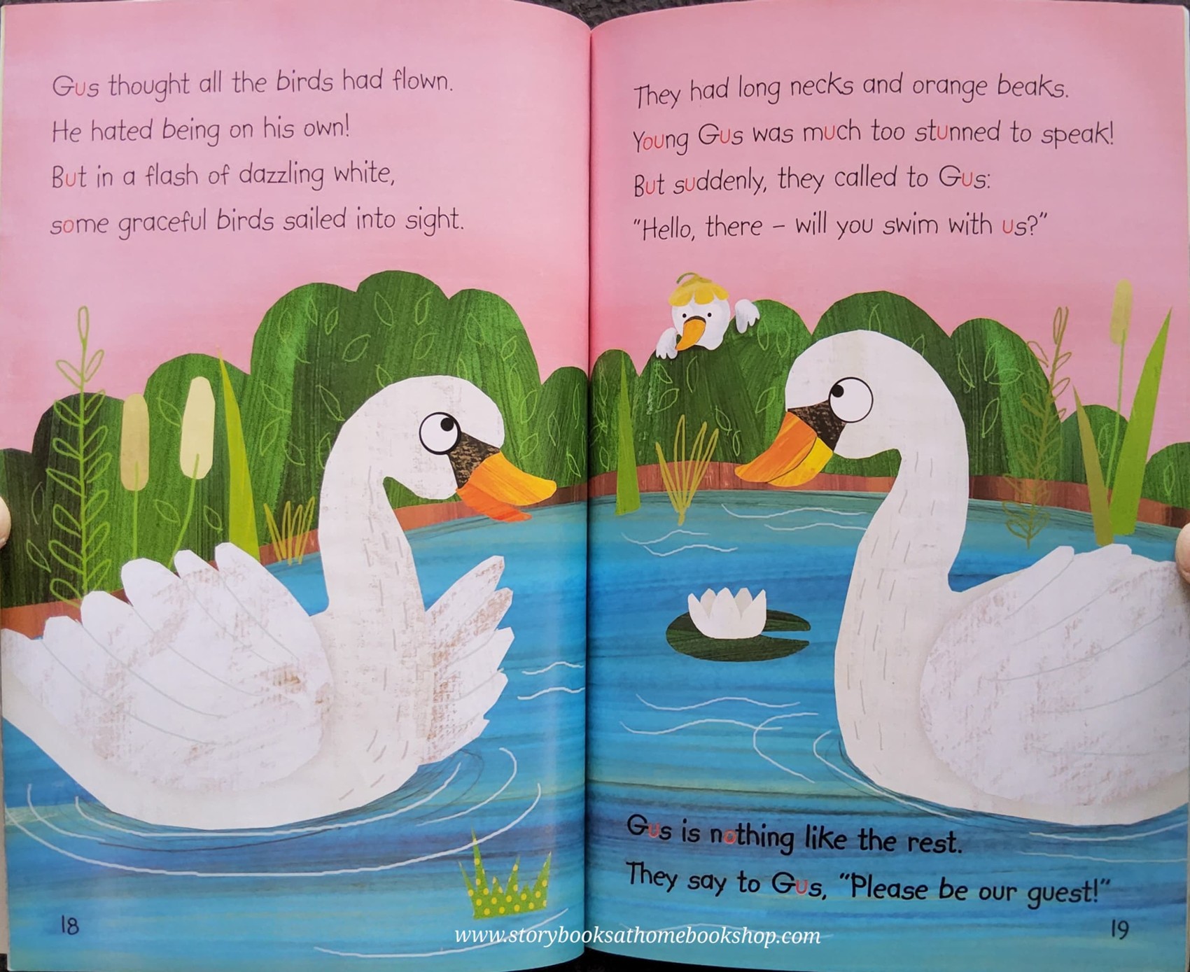 หนังสือนิทานปกอ่อน** 🍅READING WITH PHONICS: THE UGLY DUCKLING