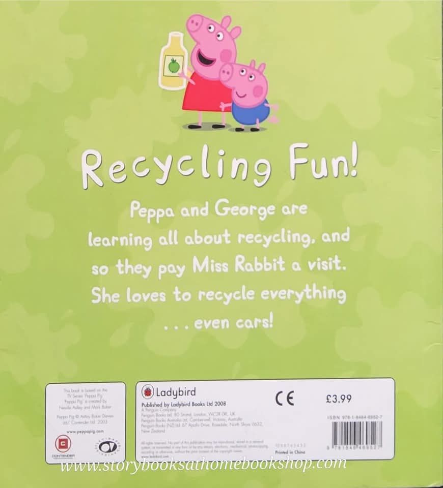 หนังสือนิทานปกอ่อน ** 🍅🍓PEPPA PIG:RECYCLING FUN!