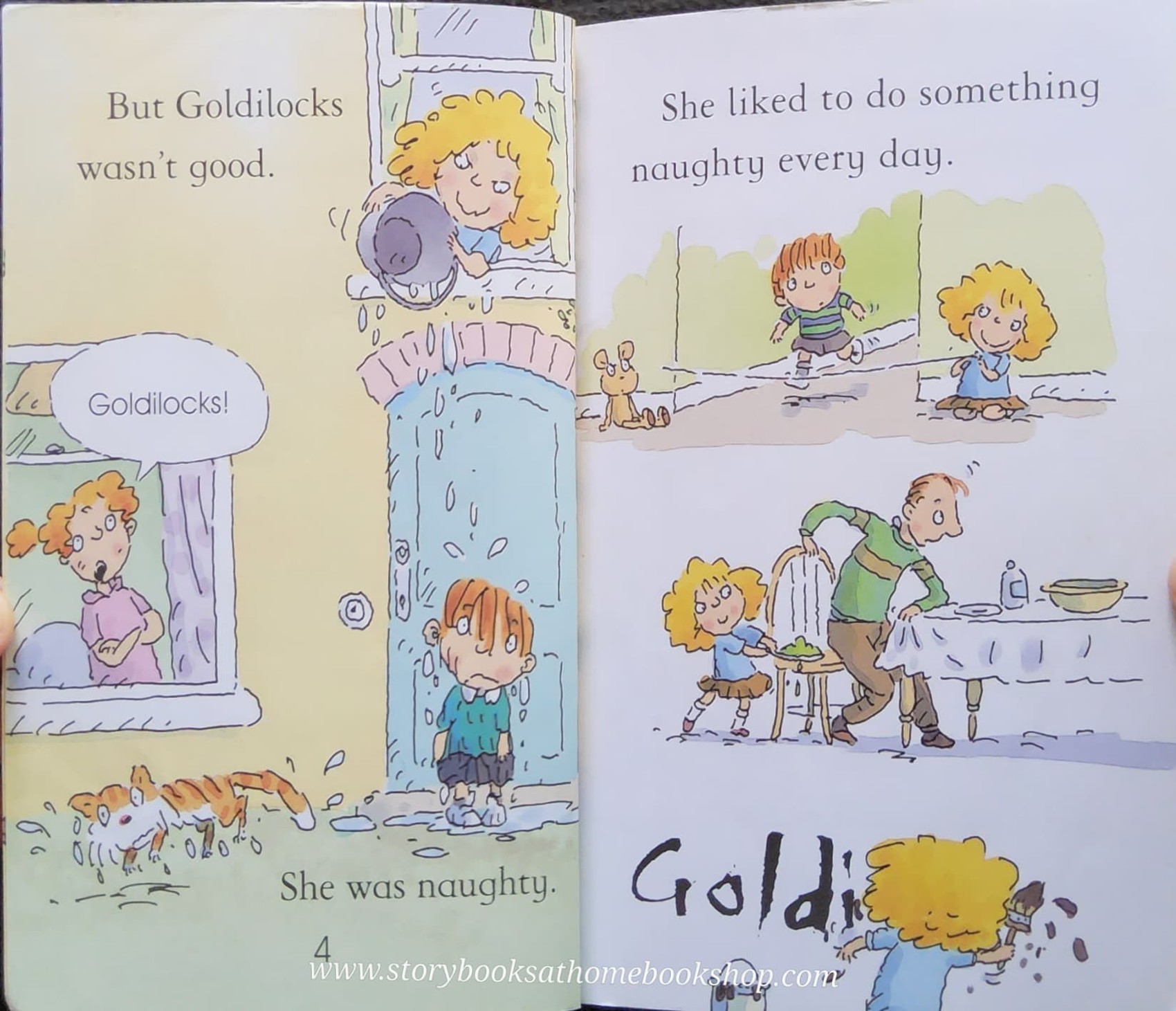 หนังสือนิทานปกอ่อน** ♥️USBORNE FIRST READING: GOLDILOCKS AND THE THREE BEARS