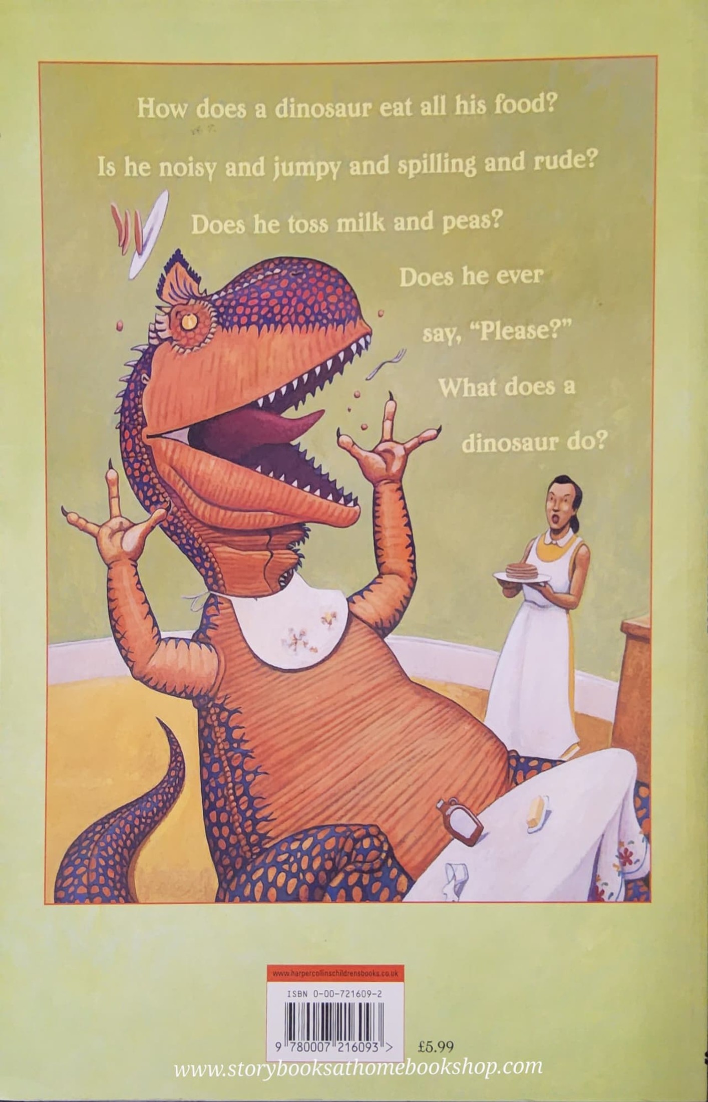 หนังสือนิทานปกอ่อน** 🍅🍓HOW DO DINOSAURS EAT THEIR FOOD?