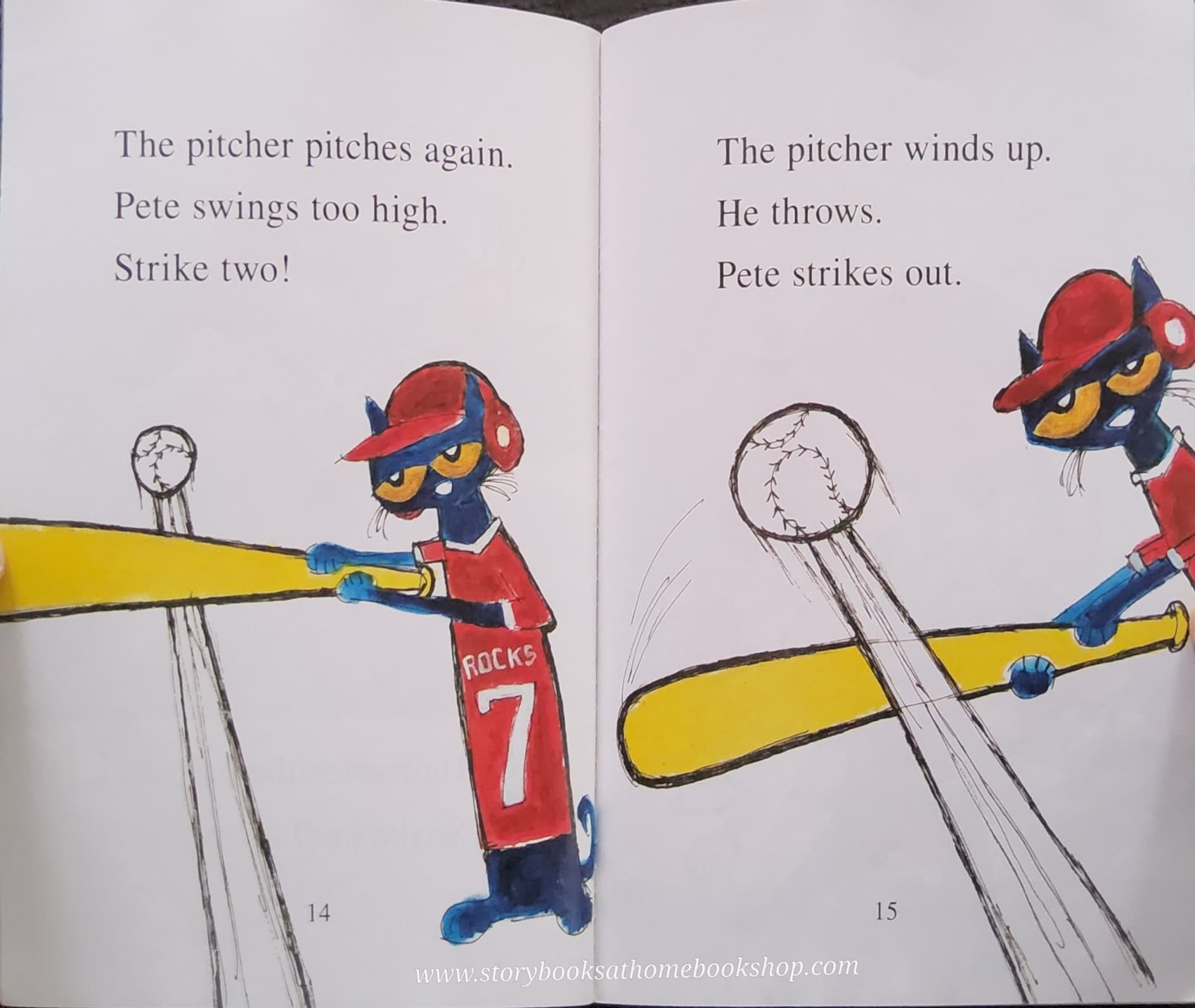 หนังสือนิทานปกอ่อน** 🍅🍓I CAN READ! PETE THE CAT PLAY BALL