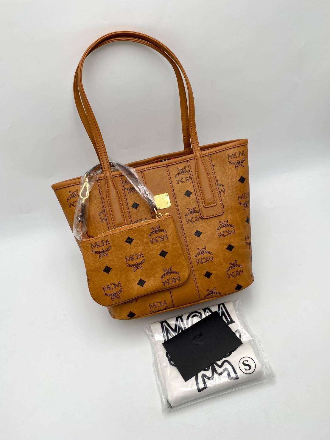 New Mcm mini tote แม่+ลูก รุ่นใหม่ล่าสุด shop king power