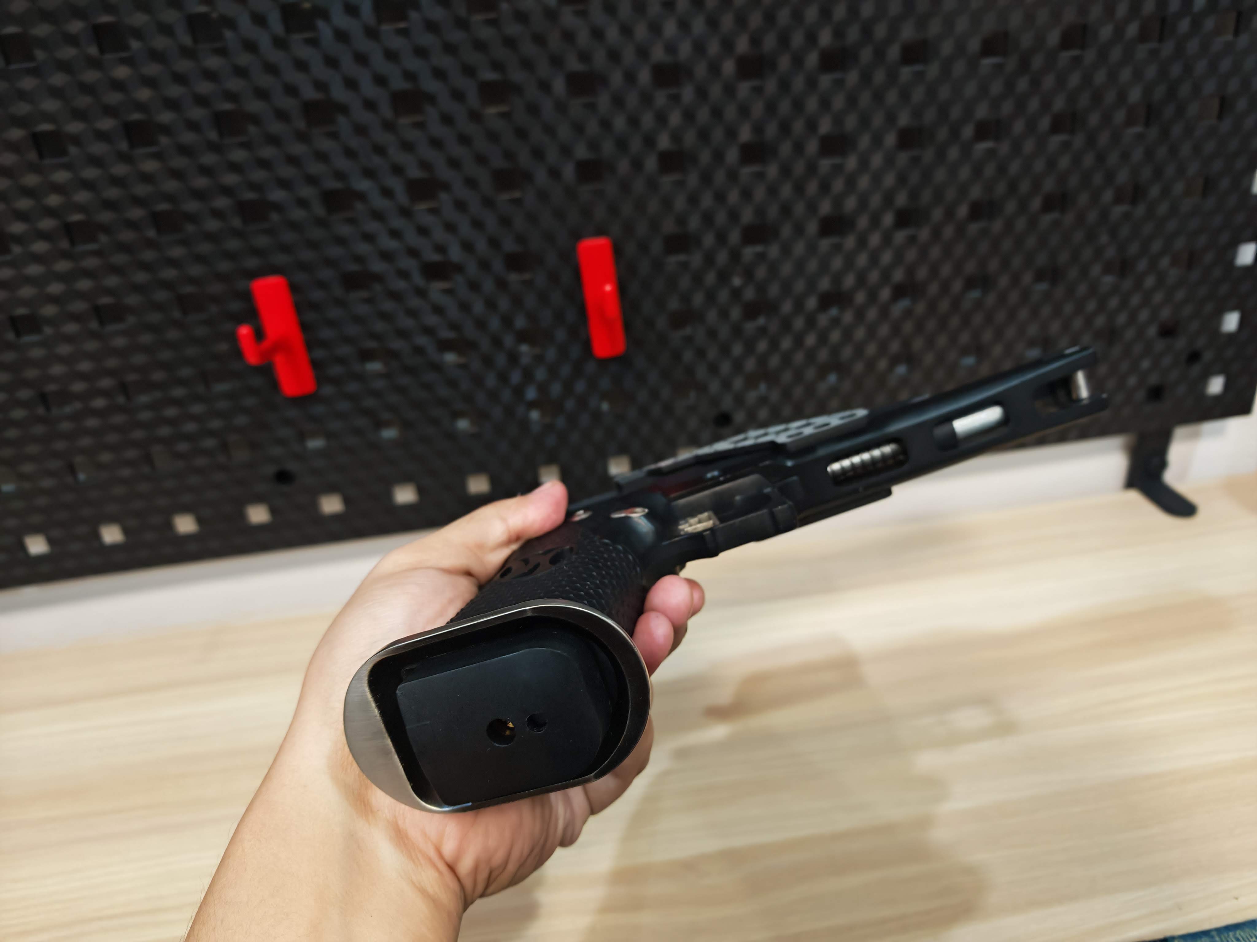 AW Custom HX2202 Hi-Capa 6" Dragon ไต้หวัน BB Gun บีบีกัน แบบแก๊ส ปืนอัดลม มือสอง Airsoft Gun