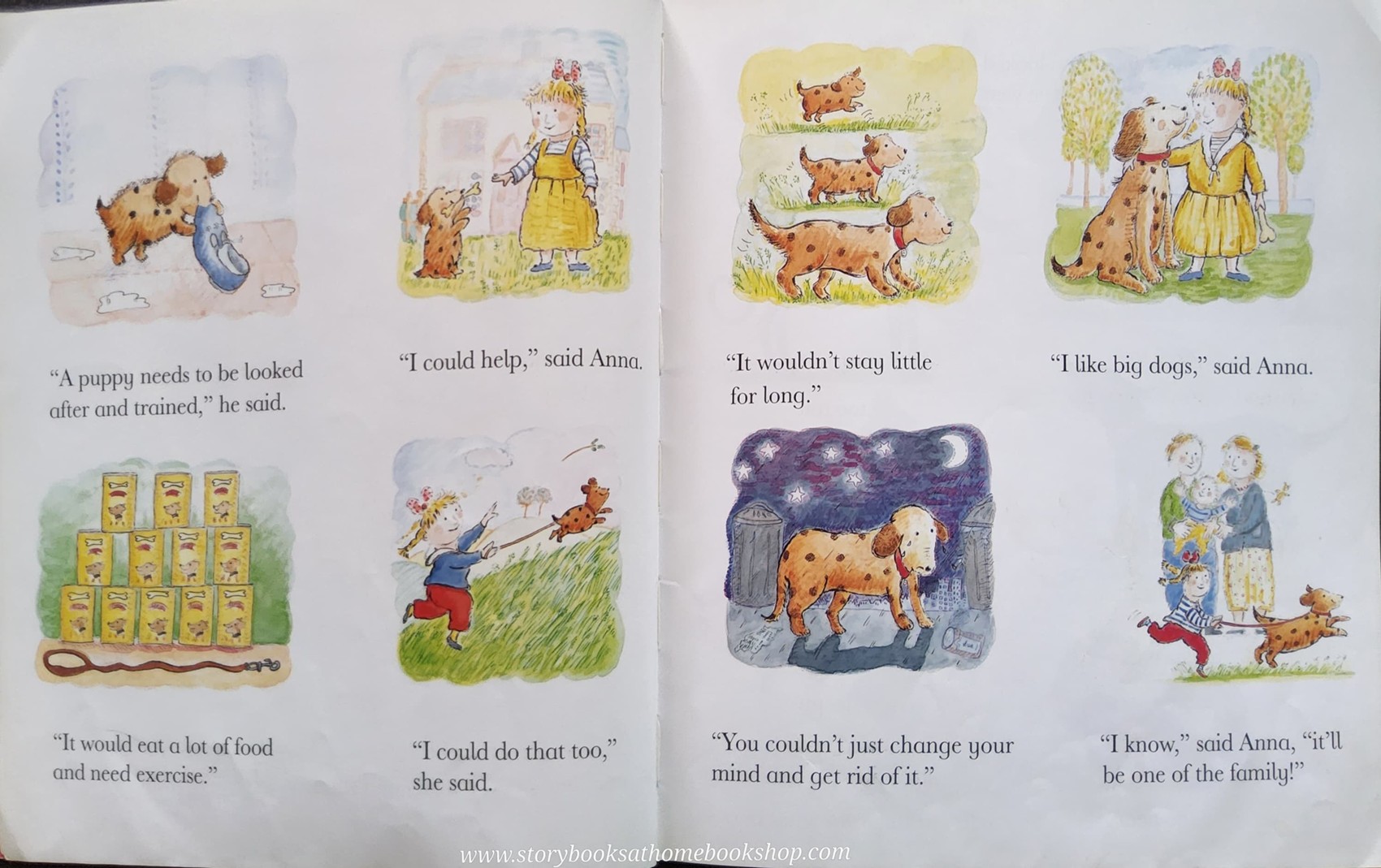 หนังสือนิทานปกอ่อน** 🍅🍅THE NEW PUPPY BY CATHERINE AND LAURENCE ANHOLT