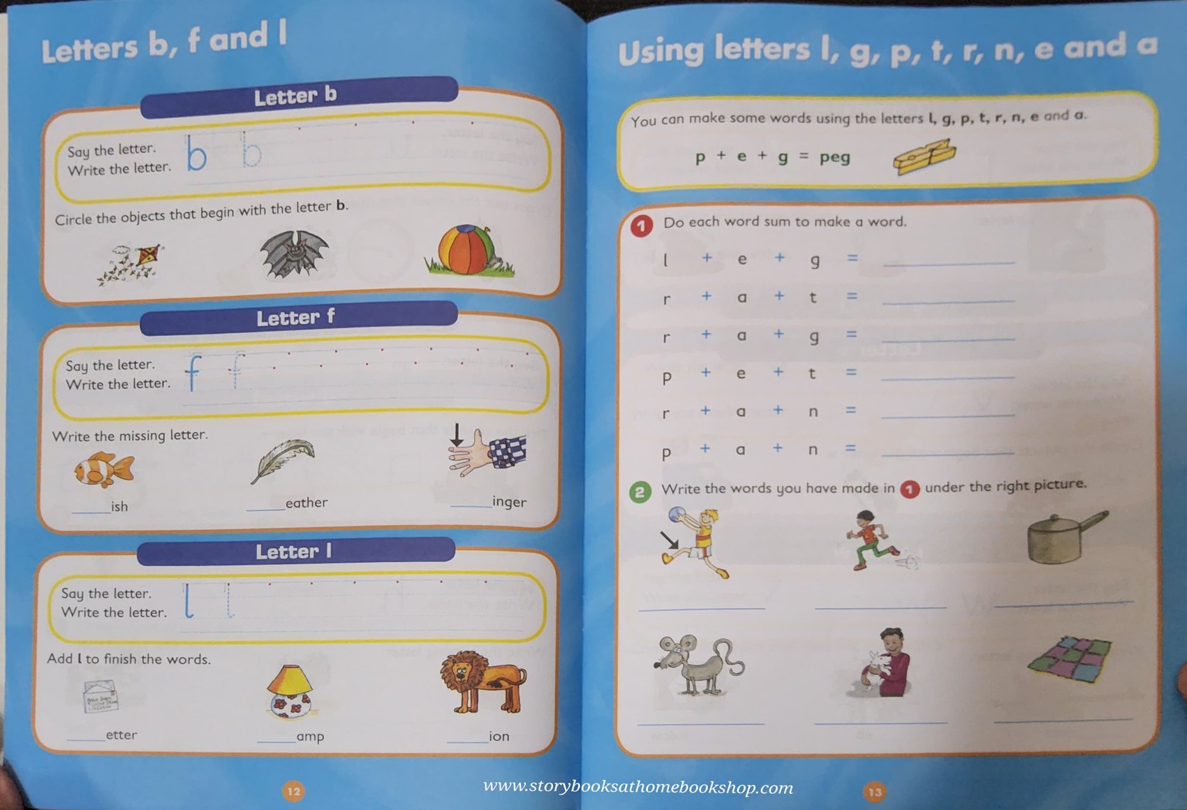 PRACTICE BOOK** ð
EASY LEARNING PHONICS AGES 5-6