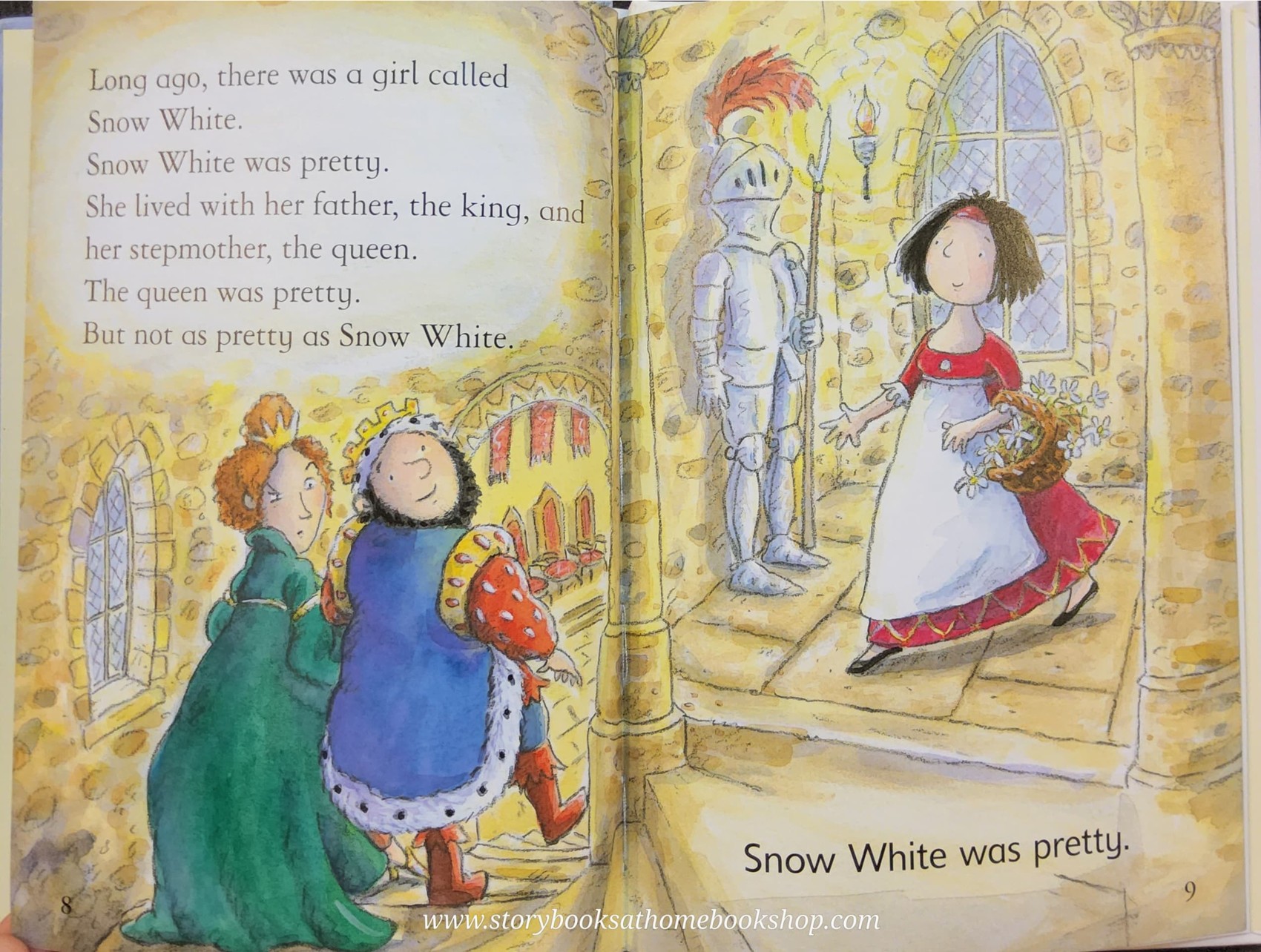 หนังสือนิทานปกแข็ง ** ♥️FIRST READERS:SNOW WHITE AND THE SEVEN DWARFS♥️