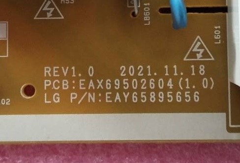 ซัพพลายทีวี แอลจี LG ของแท้มือสองถอดจากเครื่อง รุ่น50UQ8050 55UP7700PTC 55UP7750PTB 55UQ8000PSC 55UQ8050PSB พาร์ทEAY65895656 EAX69502604