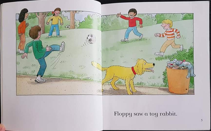 หนังสือนิทานปกอ่อน** 🍅🍓Read with Biff Chip&Kipper: FIRST STORIES LEVEL3 POOR OLD RABBIT