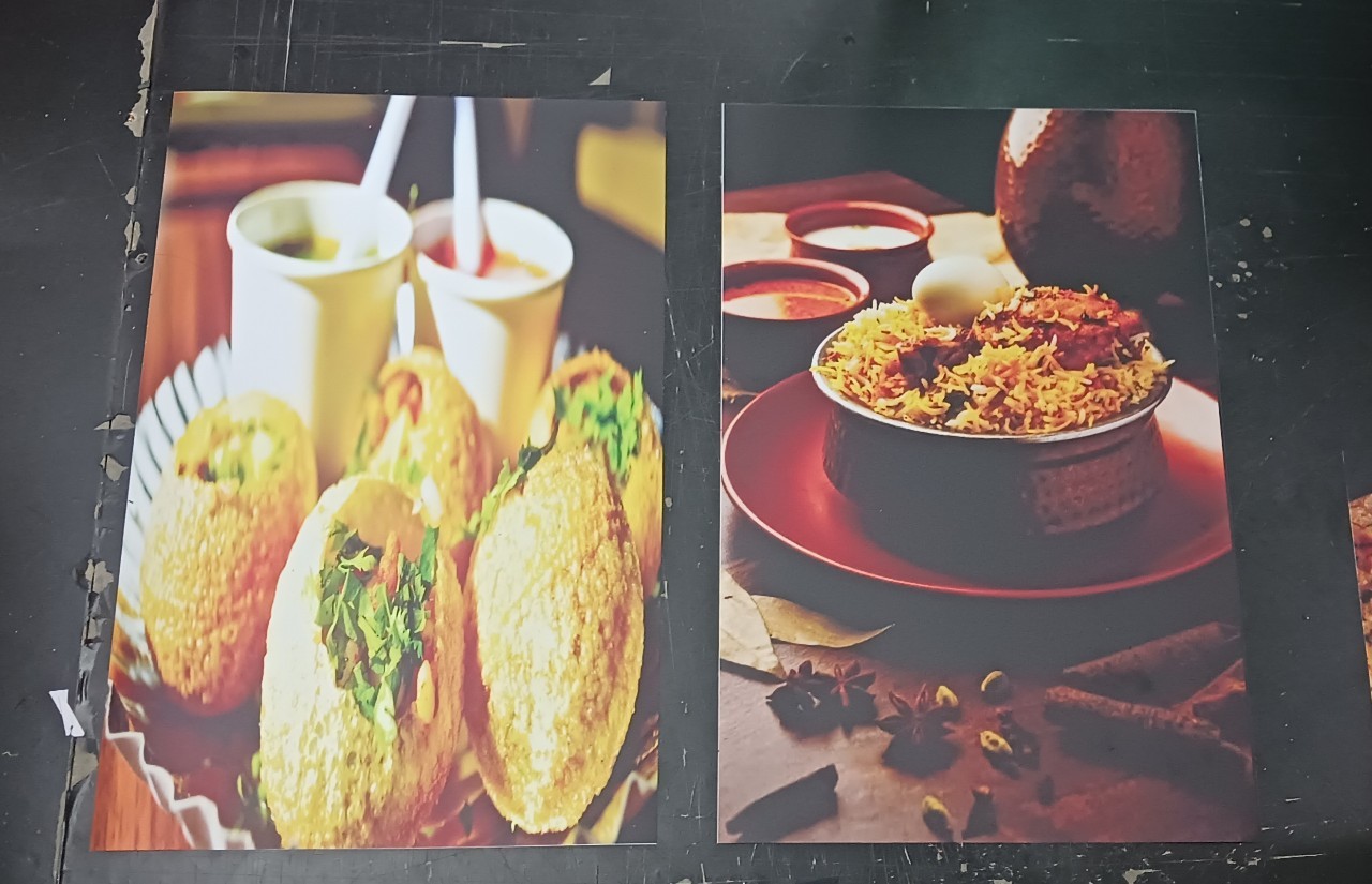 ป้ายเเบล็คลิส ''เมนู อาหาร ''