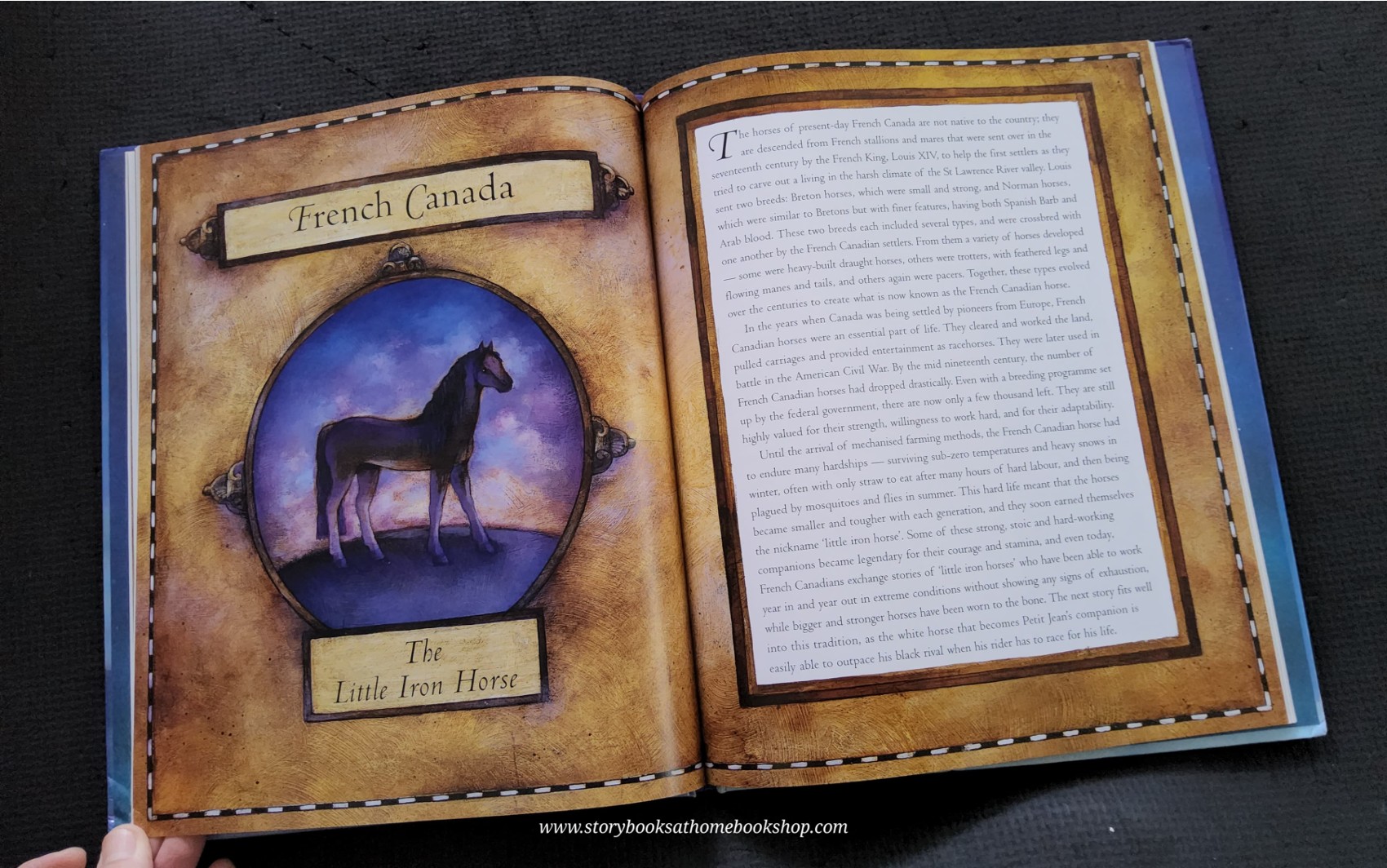 หนังสือนิทานปกแข็ง** 🍅🍓MAGIC HOOFBEATS FABULOUS HORSE TALES