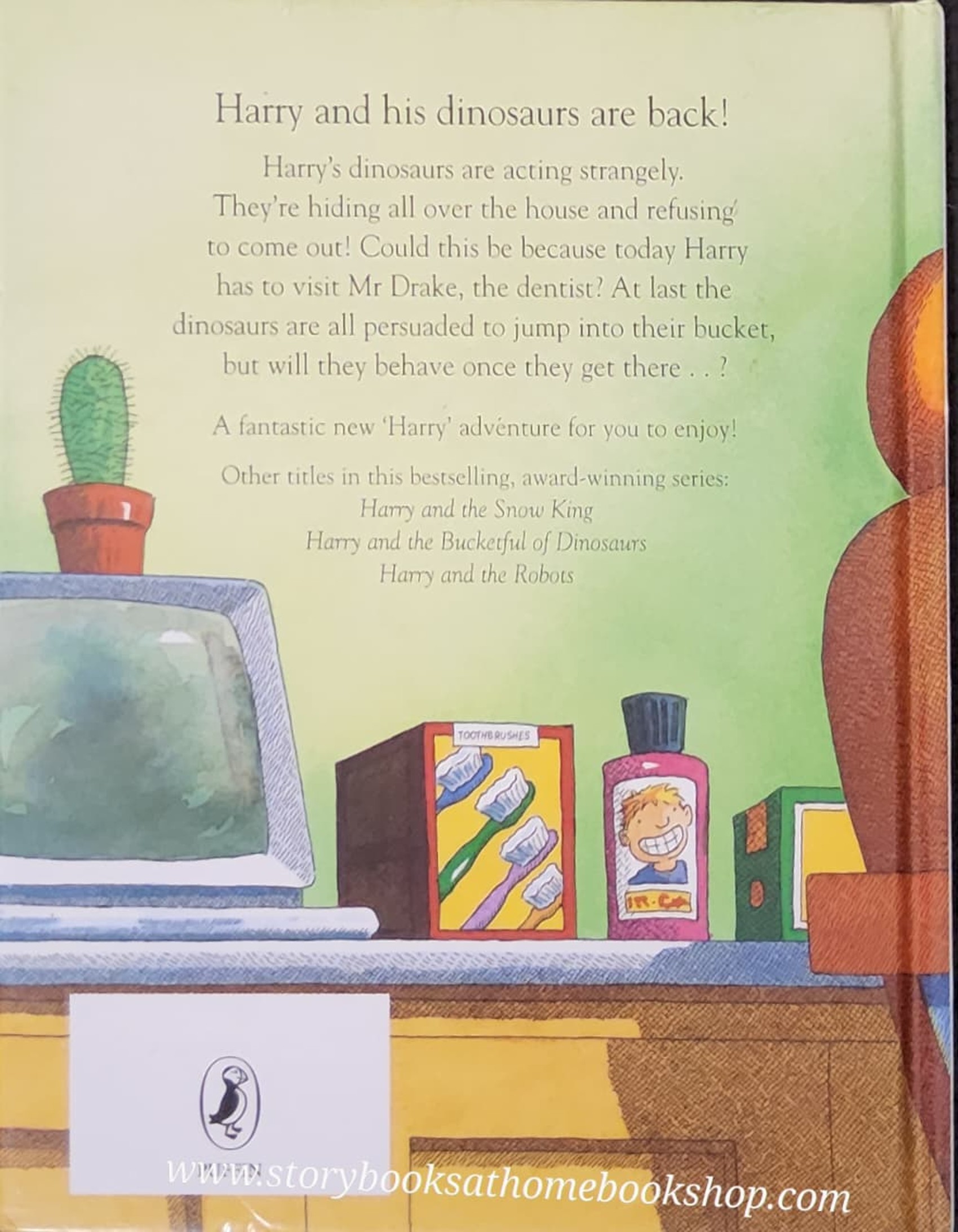 หนังสือนิทานปกแข็ง** 🍅🍓HARRY AND THE DINOSAURS SAY 'RAAHH!'