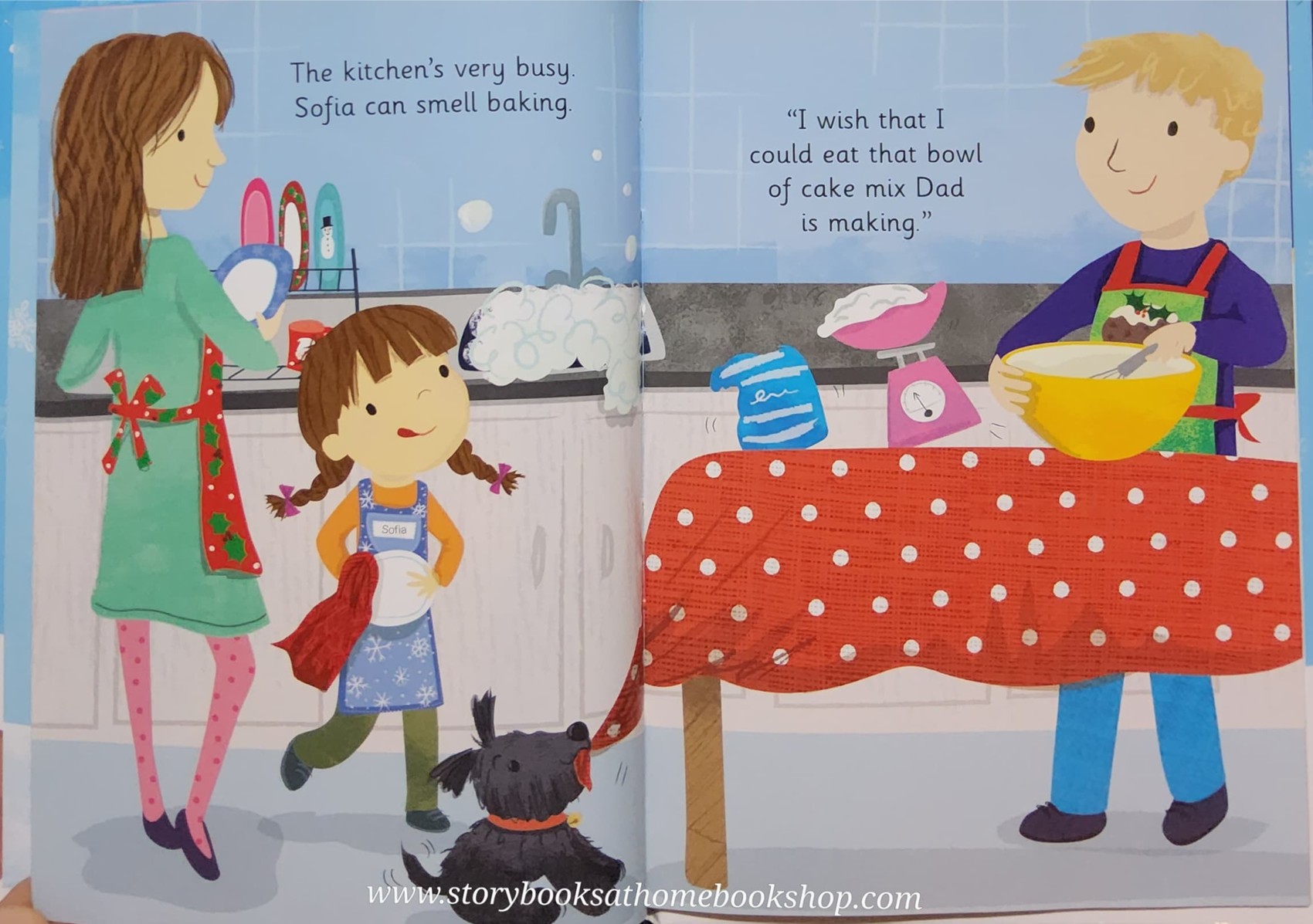 หนังสือนิทานปกแข็ง ** ♥️SOFIA'S CHRISTMAS WISH ♥️