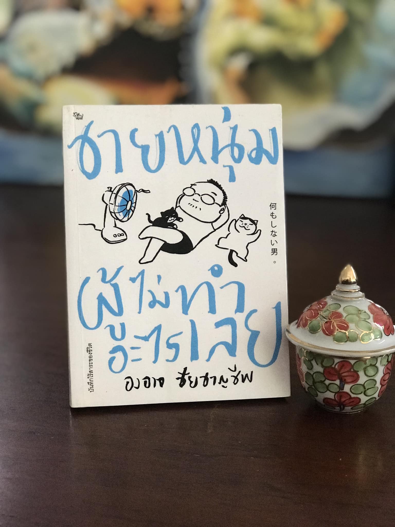 ชายหนุ่มผู้ไม่ทำอะไรเลย ผู้เขียน องอาจ ชัยชาญชีพ สำนักพิมพ์ ptk studio