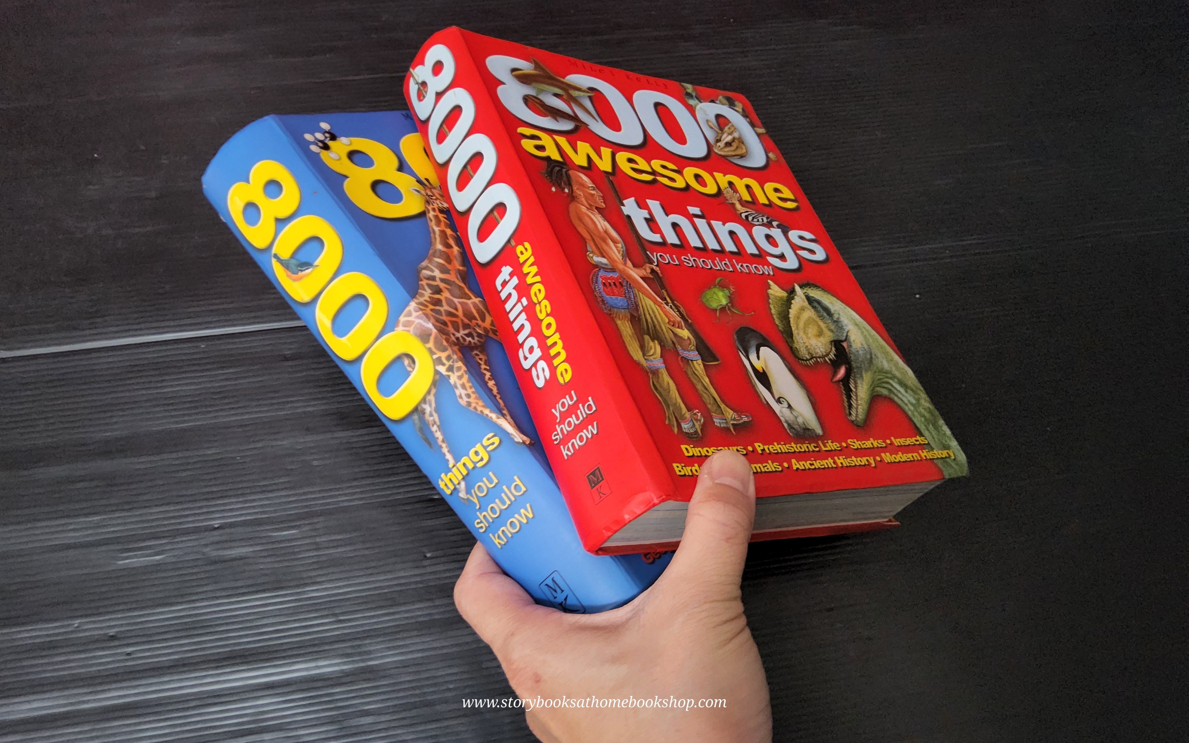 KNOWLEDGE BOOK** ♥️[SET2 BOOKS]8000 AWESOME+THINGSTHINGS YOU SHOULD KNOW