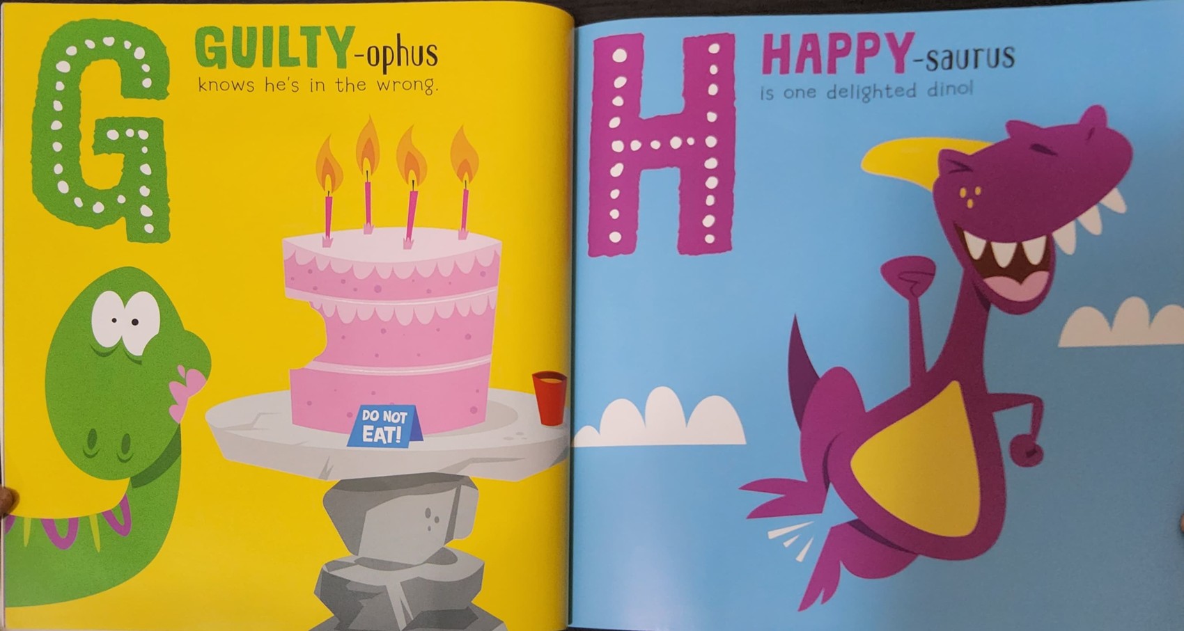 หนังสือนิทานปกอ่อน** 🍓🍓HIS FOR HAPPY-SAURUS