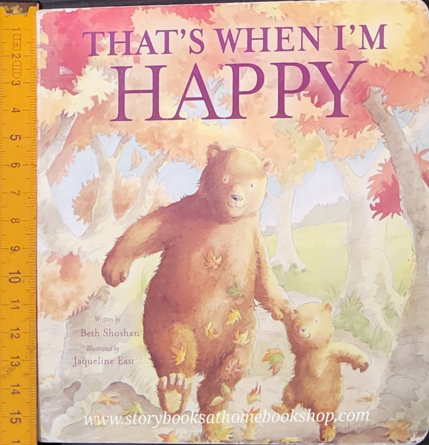 BOARD BOOK ** 🍅🍓THAT'S WHEN I'M HAPPY
