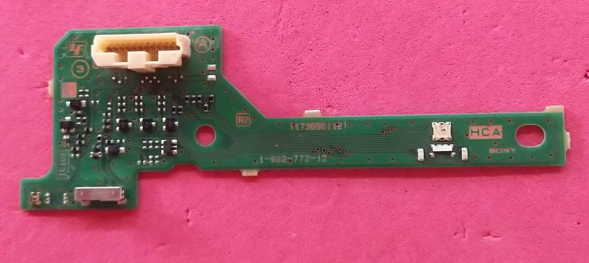 ตัวรับรีโมทย์ โซนี่ SONY ของแท้ถอดจากเครื่อง รุ่น KD-49X8000 พาร์ท 1-982-772-12