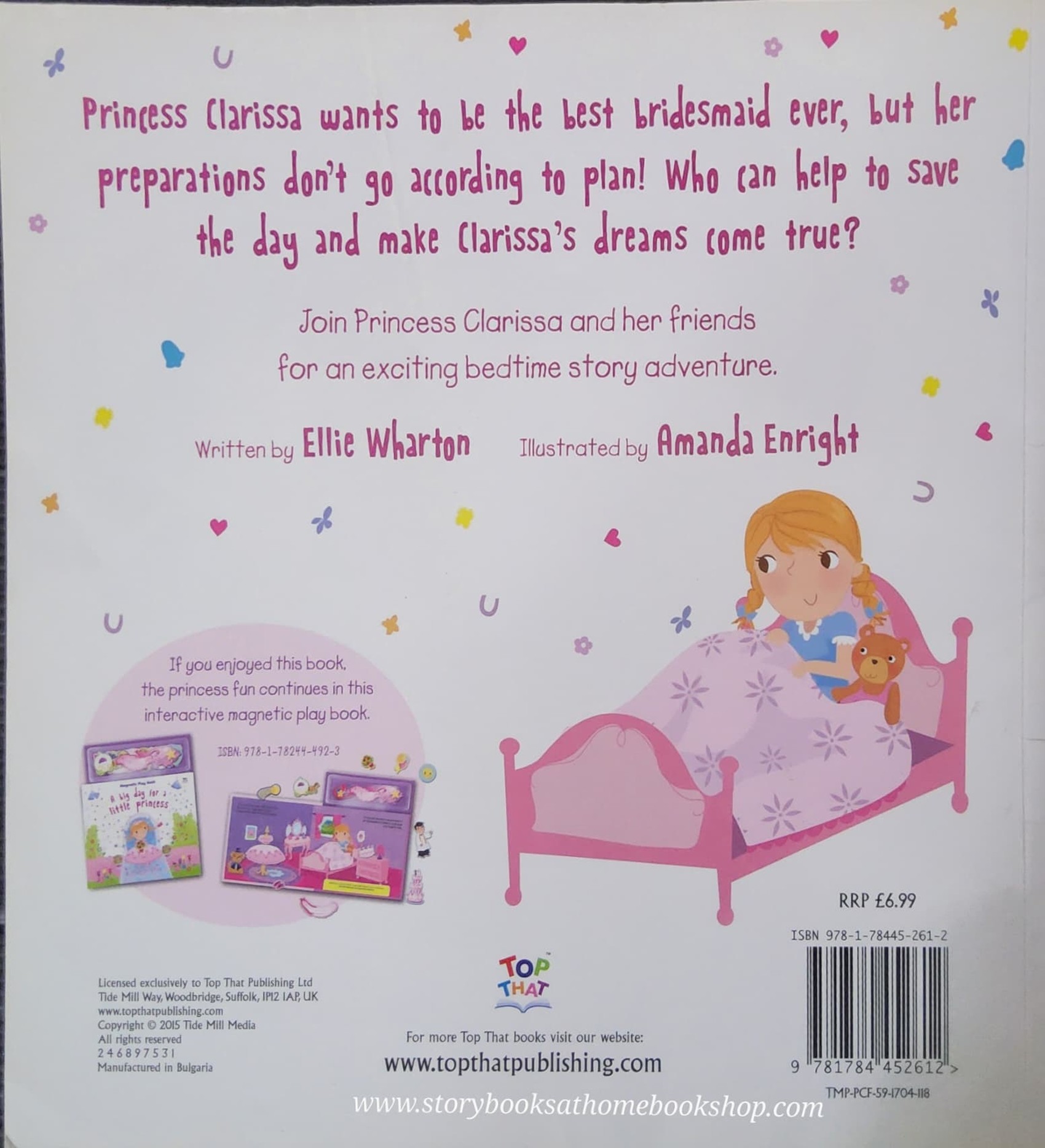 หนังสือนิทานปกอ่อน** 🍅🍓A BIG DAY FOR LITTLE PRINCESS BY ELLIE WHATTOH