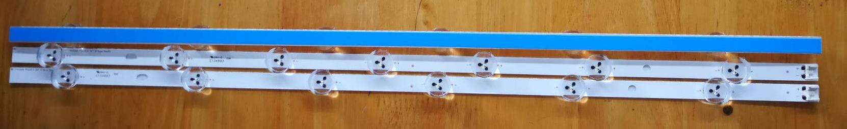 หลอดแบ็คไลท์ LG (เลนส์ถ้วยเล็ก6-7-6) หลอดใหม่/อะไหล่โรงงาน รุ่น32LN5120,32LN4900,32LB530A (แบบมีเทปกาว)