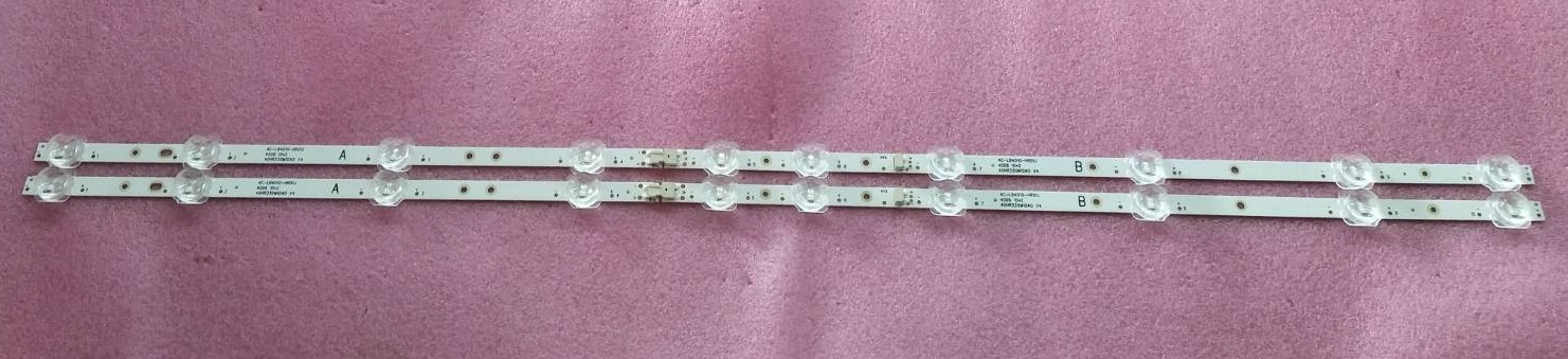 หลอดแบล็คไลท์ทีวี ทีซีแอล TCL หลอดใหม่โรงงาน รุ่น LED40D2940 LED40S6500 6V #เป็นแบบต่อ 1แถว2ชิ้น#