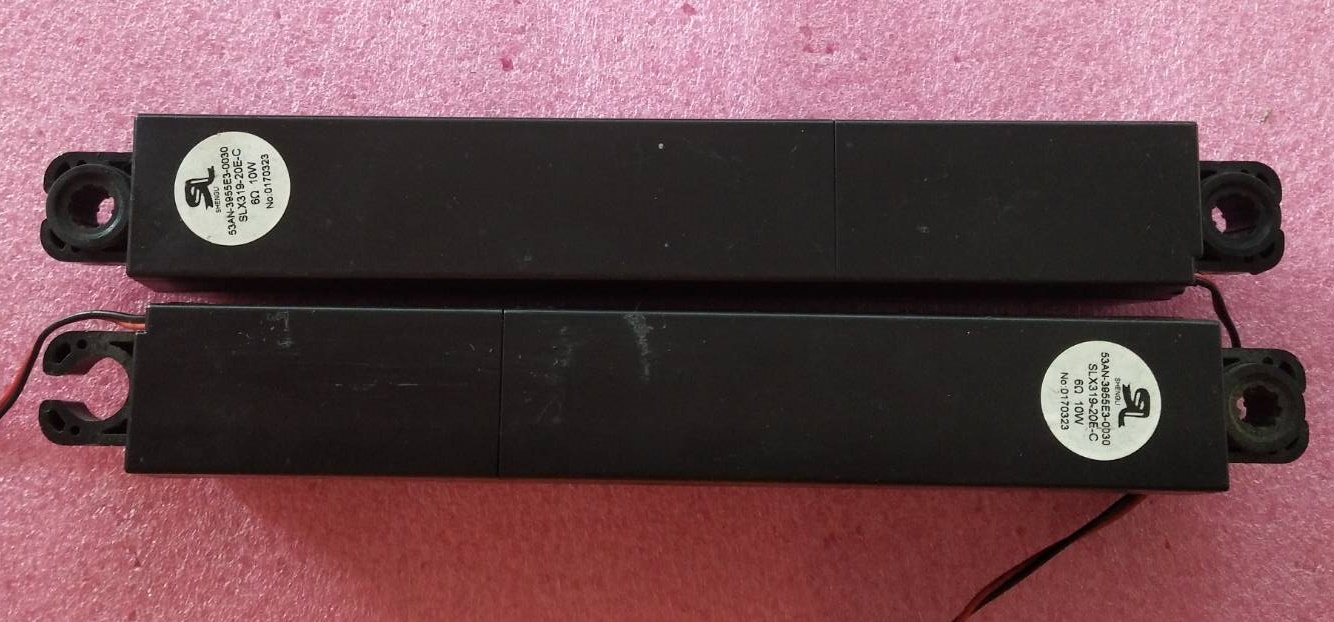 ลำโพงทีวี โตชิบ้า TOSHIBA ของแท้ถอดจากเครื่อง รุ่น43L3750VT 6โอมห์ 10วัตต์