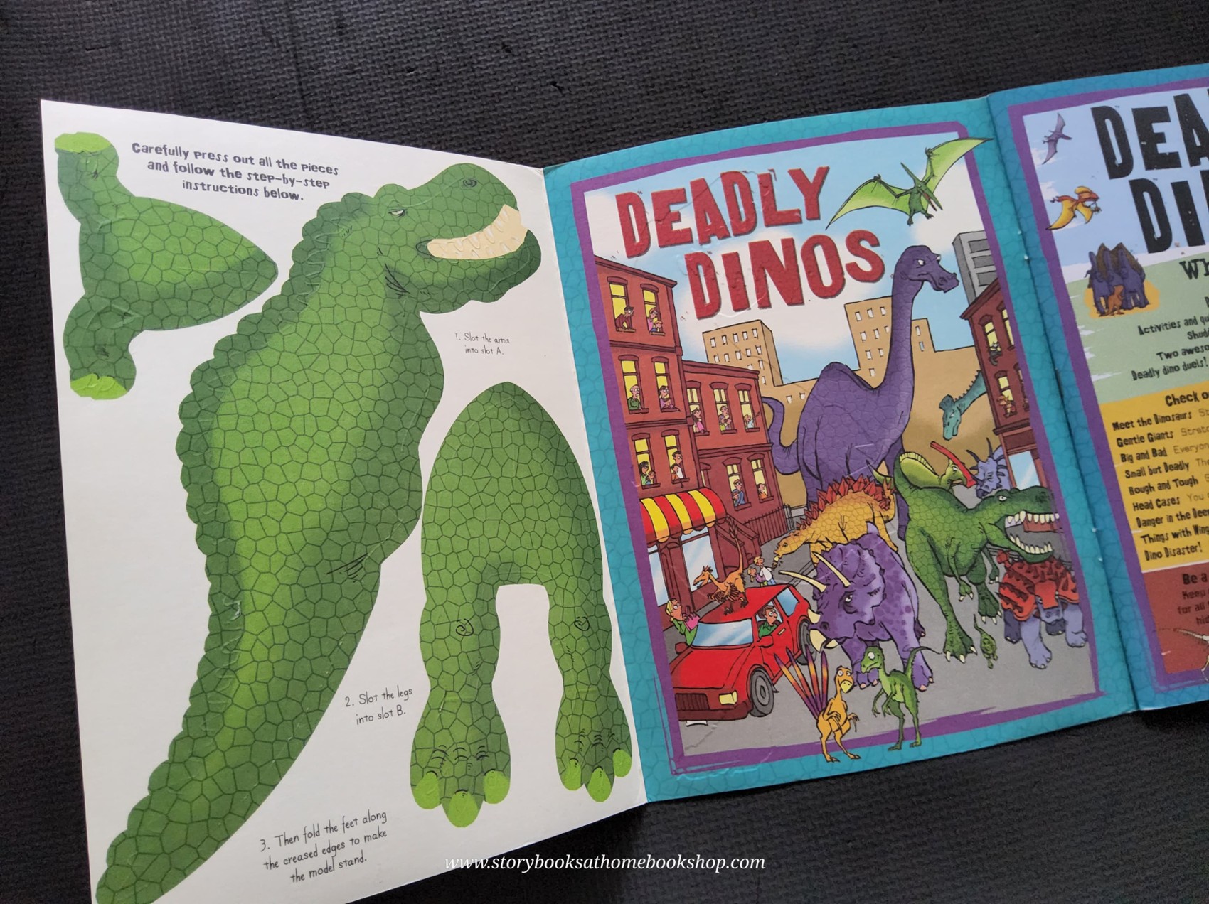 MODEL ACTIVITIES BOOK** ð
ð
AWESOME! DEADLY DINOS