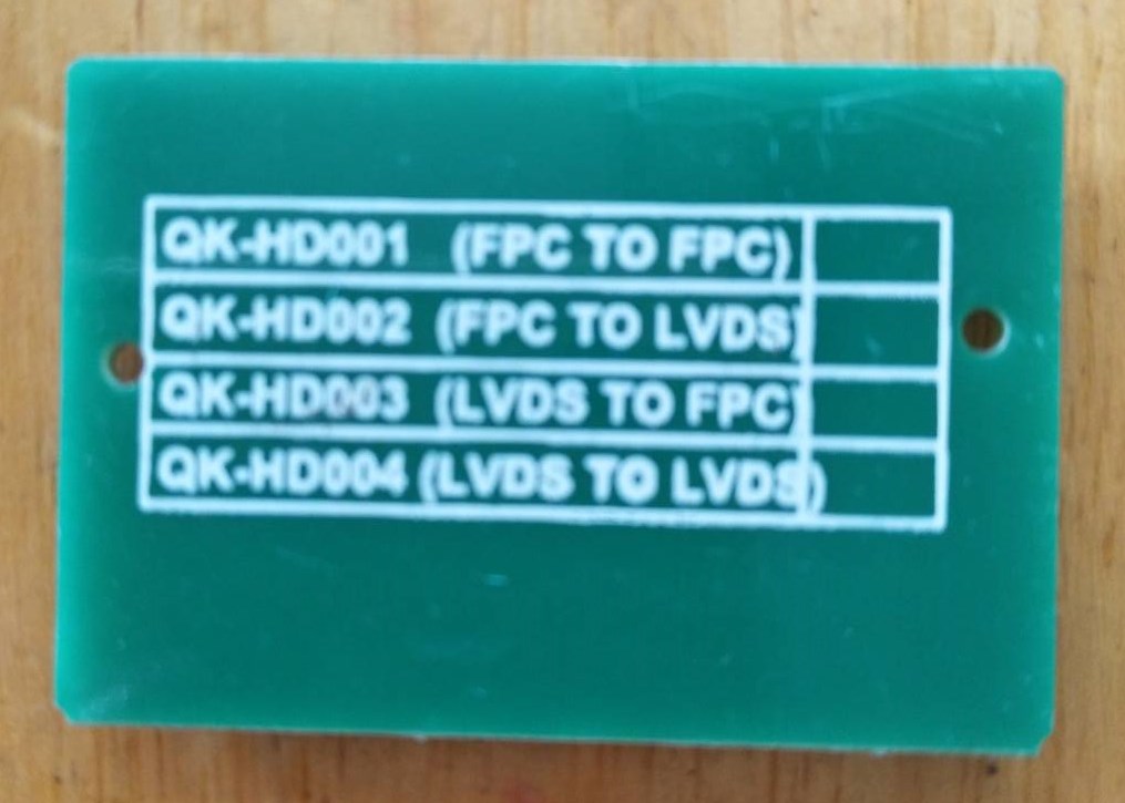 ช็อกเก็ต/อะแดปเตอร์ สำหรับแปลงจอ QK08V2