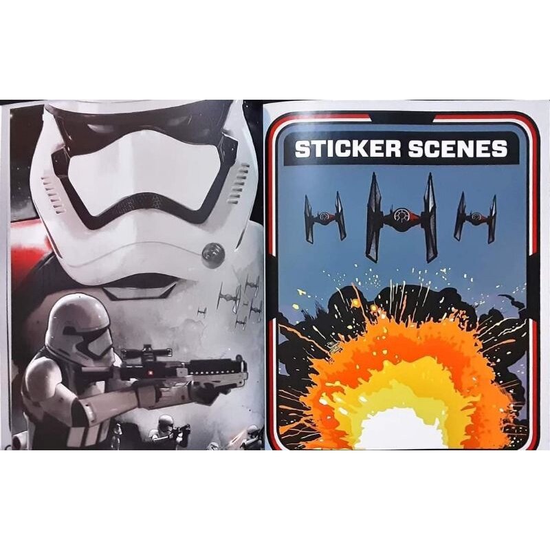 หนังสือกิจกรรม เด็ก สติ๊กเกอร์ STARWARS ACTIVITY BOOK (50 STICKERS) หนังสือใหม่