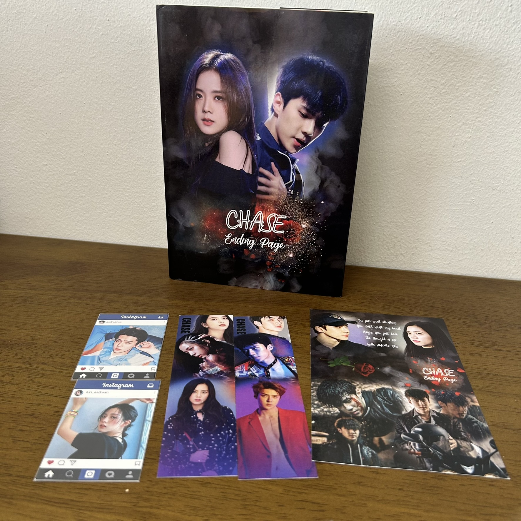 CHASE ภาค Ending Page เสือละเลงฝัน ... ตัวพิมพ์ (มือสอง) นิยาย โรมานซ์ ทำมือ