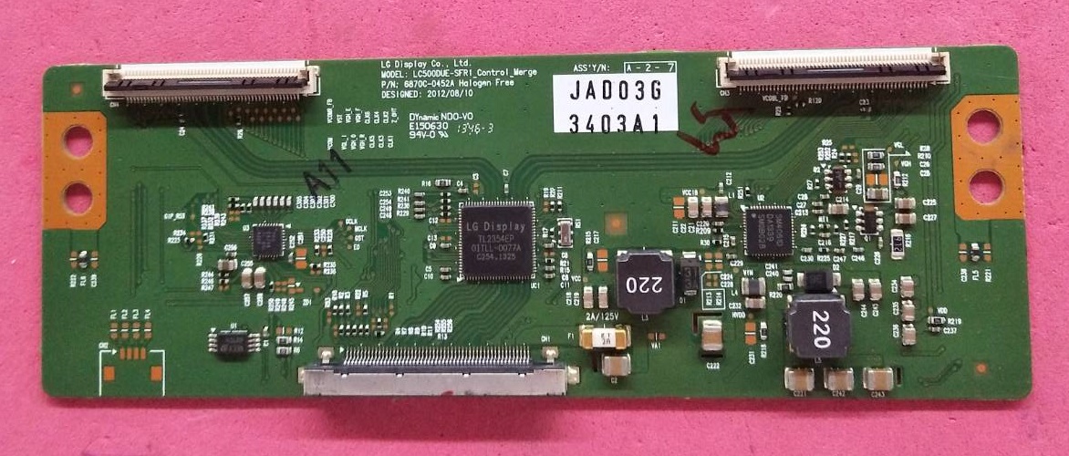 ทีคอน(T-CON) LG(แอลจี) ของแท้ถอดจากเครื่อง ใช้กับรุ่น 42LN5120 42LA623T 42LA6200 พาร์ท 6870C-0452A