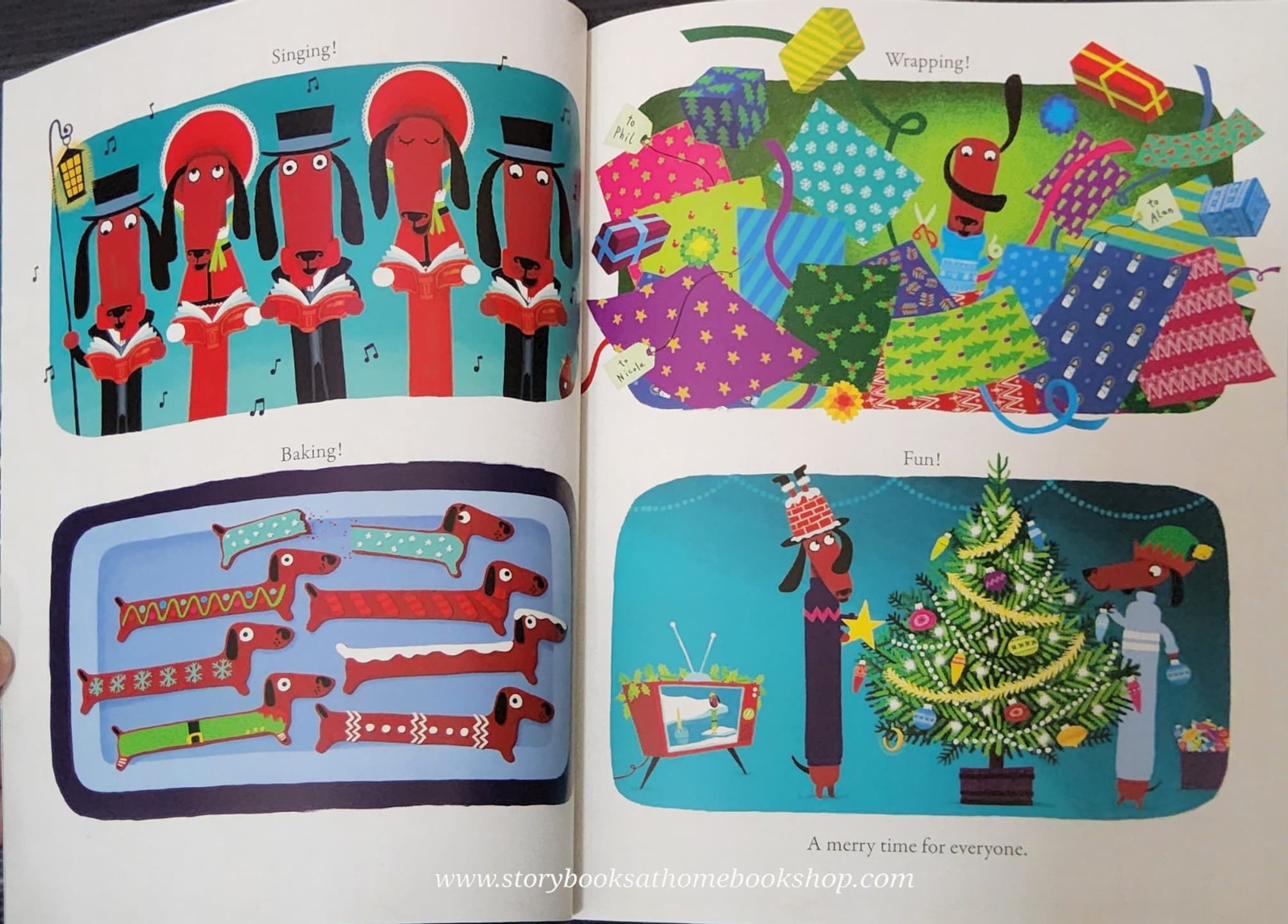 หนังสือนิทานปกอ่อน** 🍅AN ODD DOG CHRISTMAS