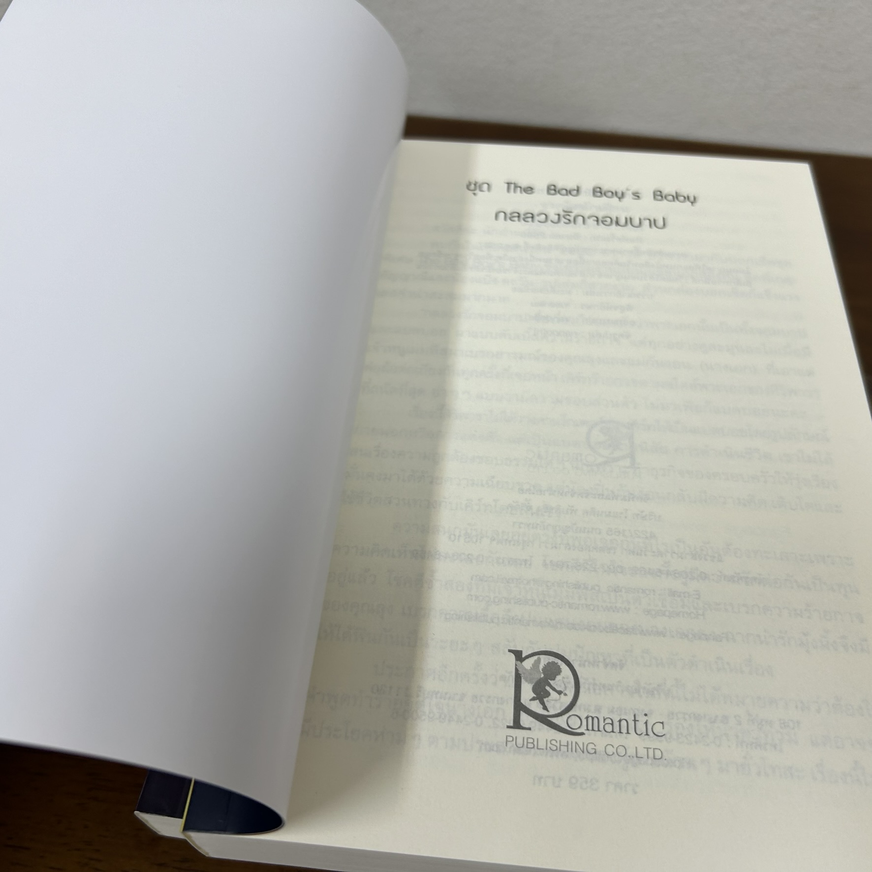 BOXSET The Bad Boy's Baby - เดิมพันรักจอมมาเฟีย/กลลวงรักจอมบาป/อุ้มรักทายาทจอมมาร ... รวมนักเขียน (มือสอง) นิยาย