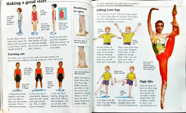 Knowledge Book หนังสือความรู้ ภาษาอังกฤษ 🍅🍓Usborne Starting Ballet/Used สภาพ 80-90%