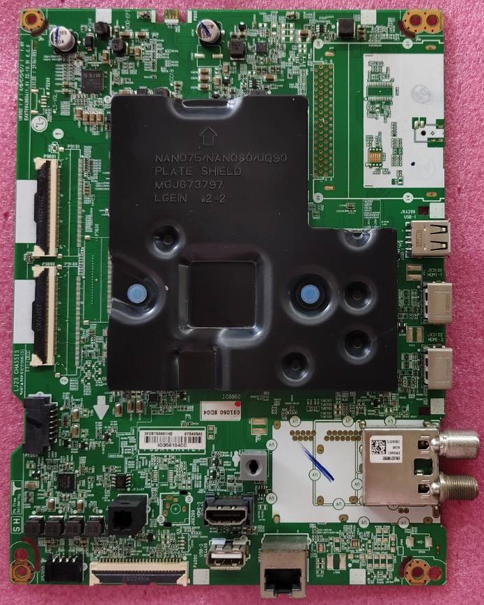 เมนบอร์ดทีวี แอลจี LG ของแท้มือสองถอดจากเครื่อง รุ่น55UR8050PSB.ATMFLJD