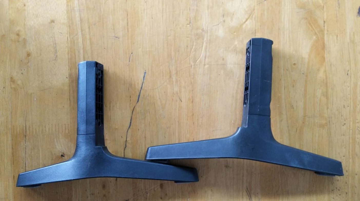 ขาตั้ง TV SAMSUNG (ซัมซุง) อะไหล่แท้/ของถอดจากเครื่อง ใช้กับรุ่น UA50NU7090 UA55NU7090 UA55NU7090พาร์ท BN96-46027A+BN96-46028A