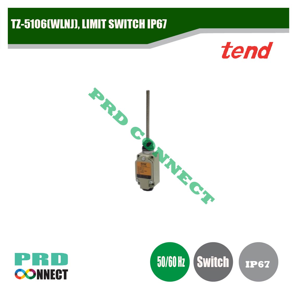 TZ-5106(WLNJ), LIMIT SWITCH IP67
