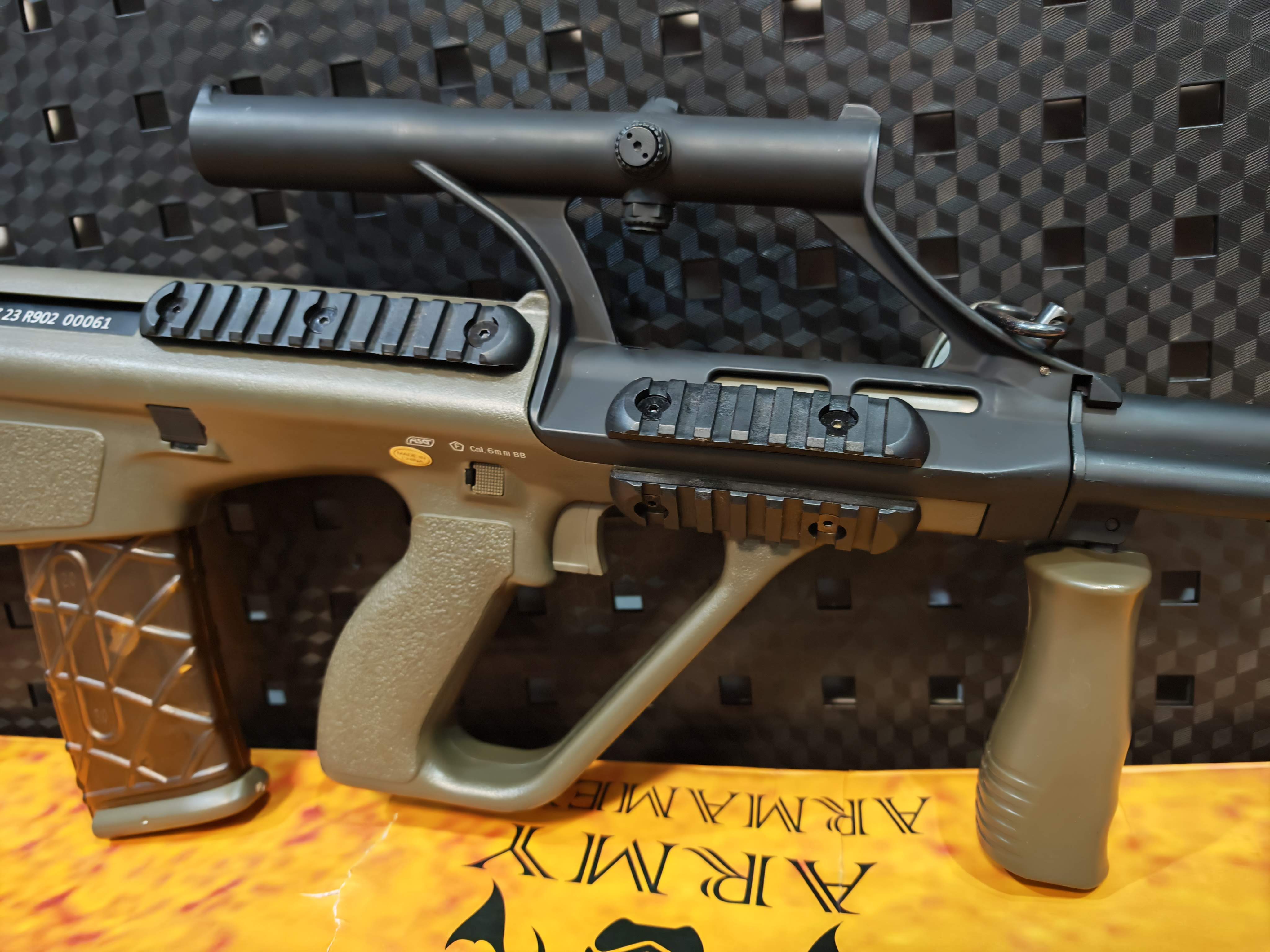 Army Armament R902A Steyr AUG A1 AEG BB Gun บีบีกัน Airsoft Gun ปืนอัดลม ปืนยาวไฟฟ้า มือสอง