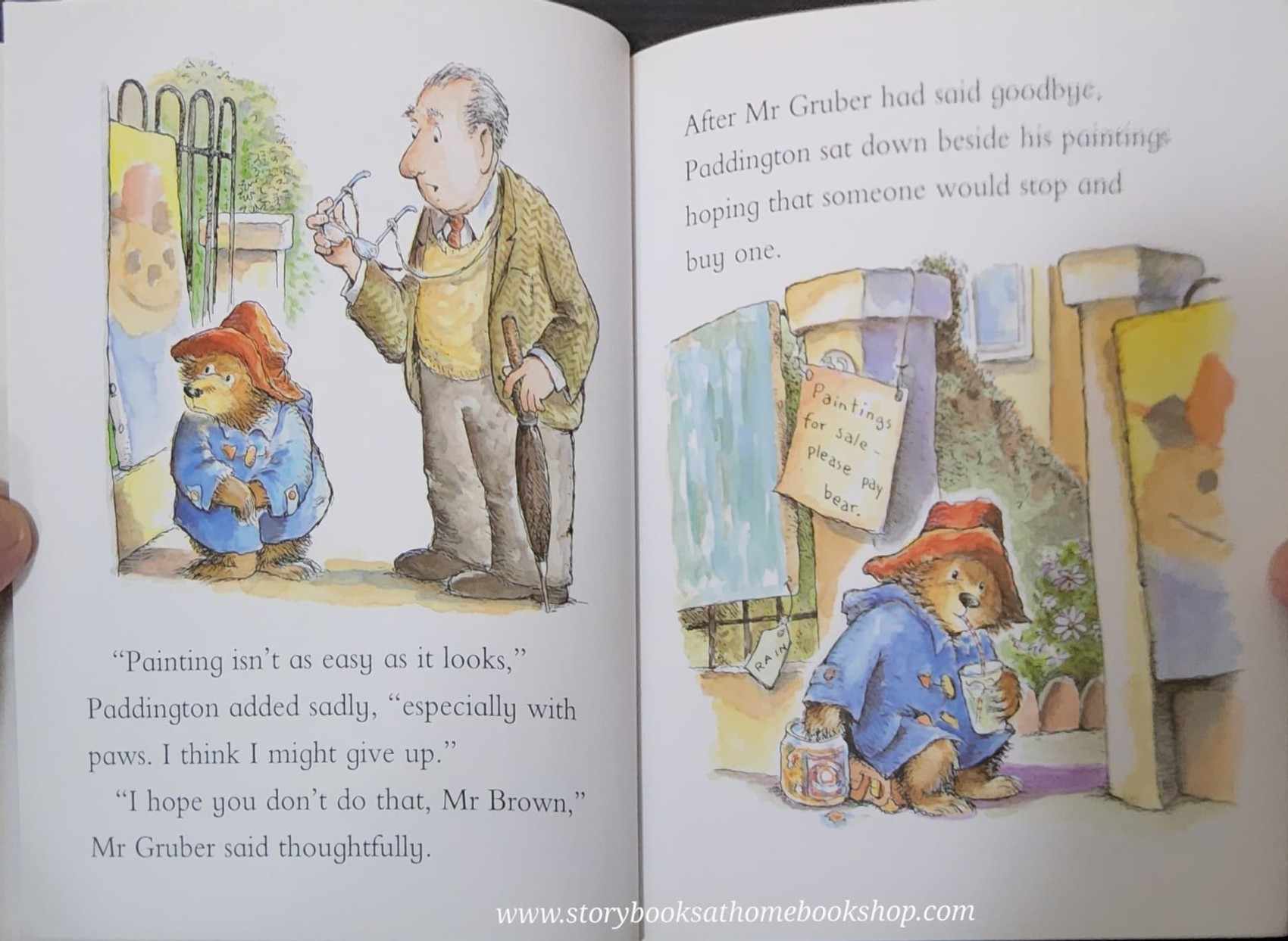 หนังสือนิทานปกอ่อน** 🍅🍓PADDINGTON AT THE ARTIST BY MICHAEL BOND