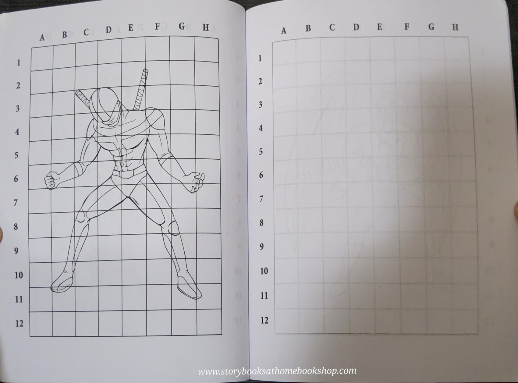 DRAWING BOOK** ♥️GRID DRAWING FOR KIDS