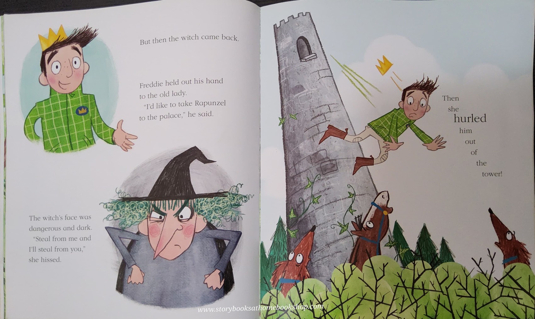 หนังสือนิทานปกอ่อน** 🍅🍅FAIRYTALE CLASSIC:RAPUNZEL