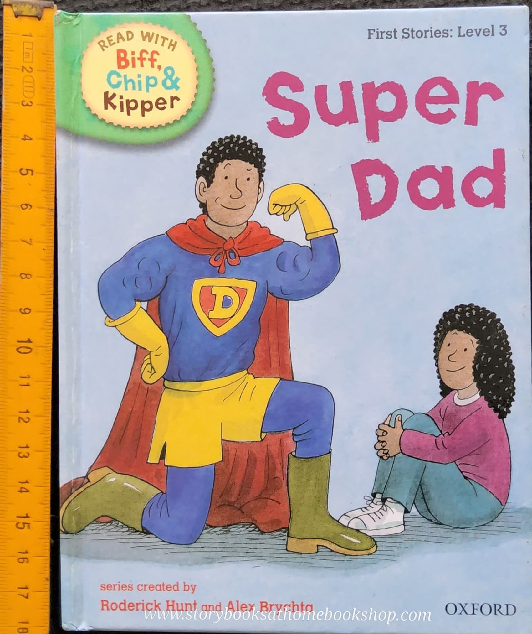 หนังสือนิทานปกแข็ง** 🍅🍅READ WITH BIFF,CHIP&KIPPER: SUPER DAD FIRST STORIES LEVEL3