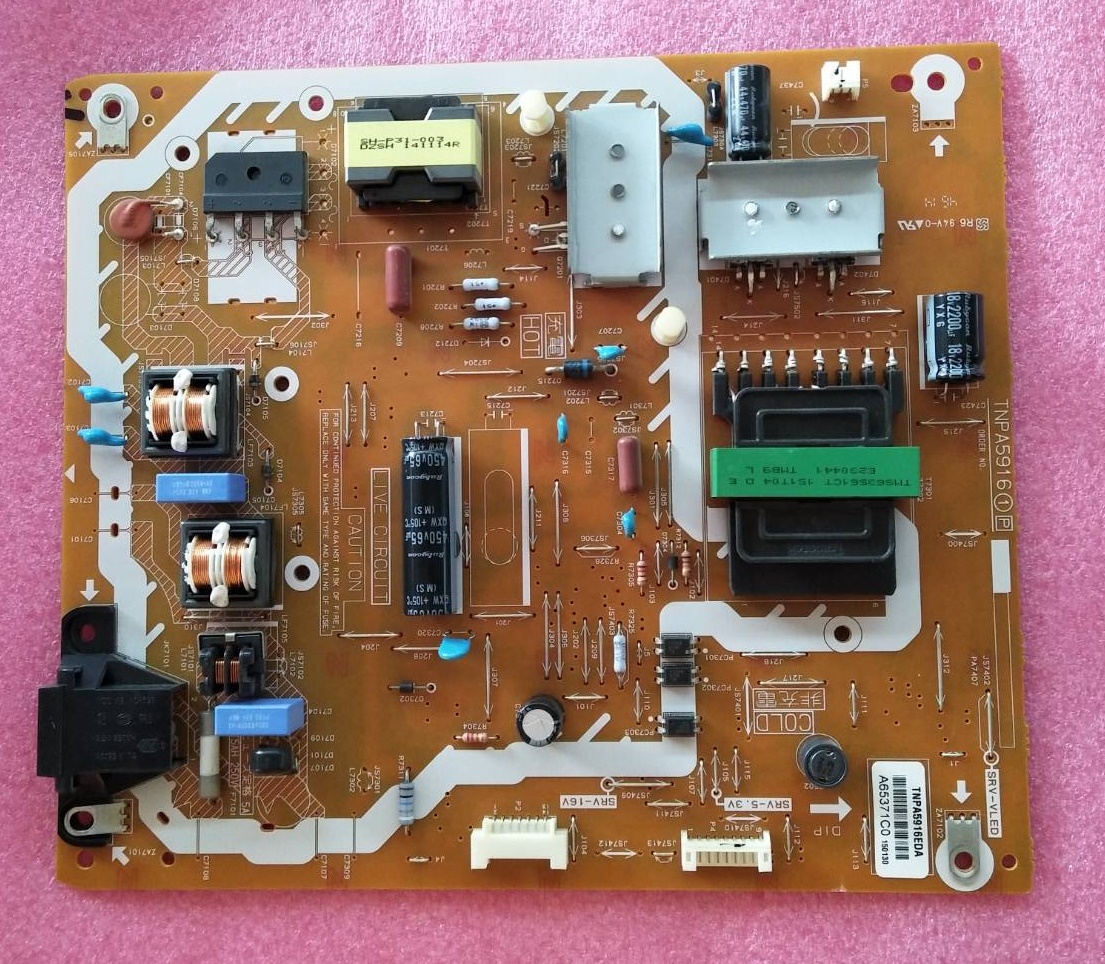 POWER SUPPLY Panasonic (ซับพลาย พานาโซนิค) อะไหล่แท้/ของถอด ใช้กับรุ่น TH-42A410T :TH-42AS610T พาร์ทบอร์ด TNPA5916