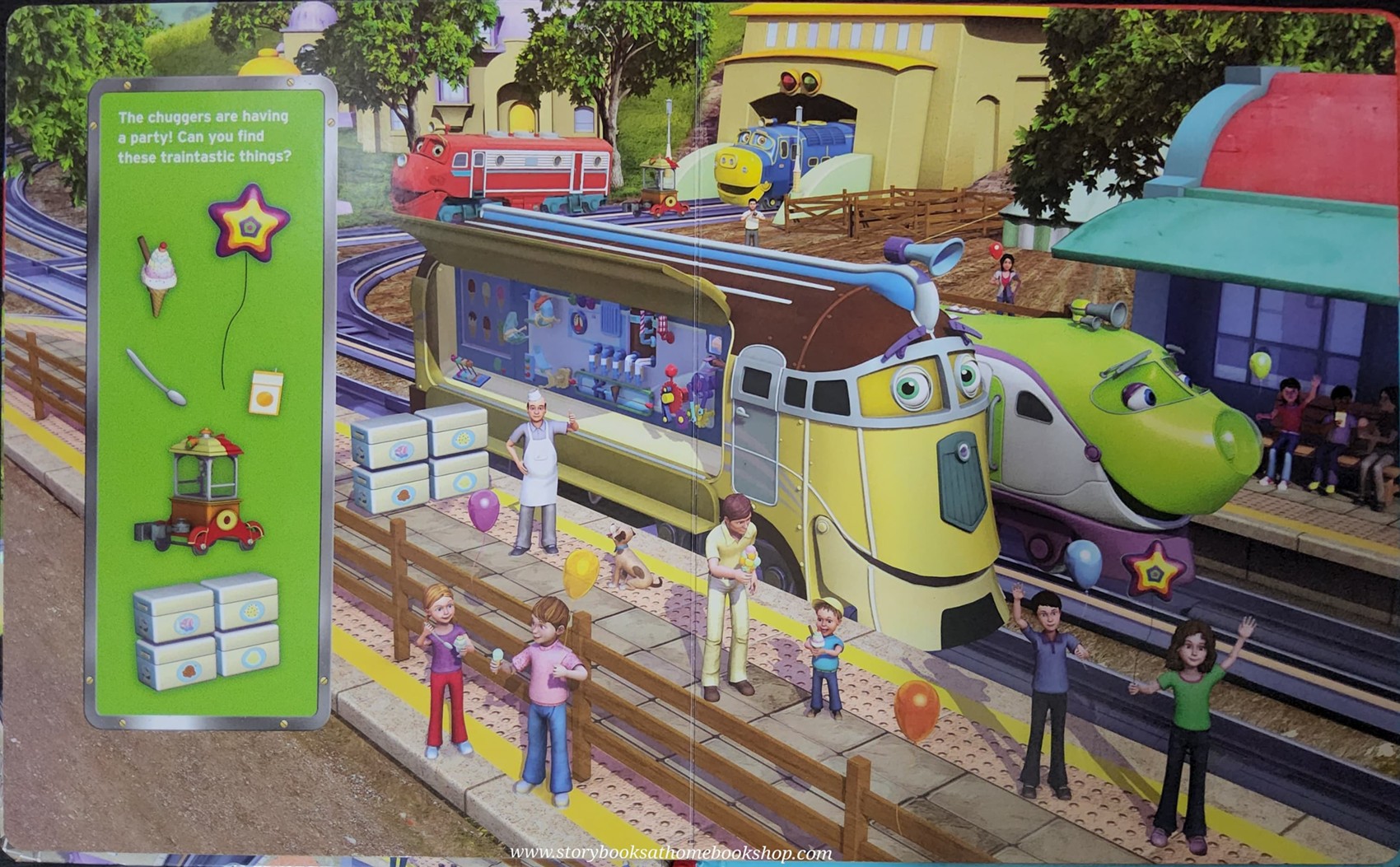LOOK AND FIND BOARD BOOK** ð
ðFIRST LOOK AND FIND CHUGGINGTON