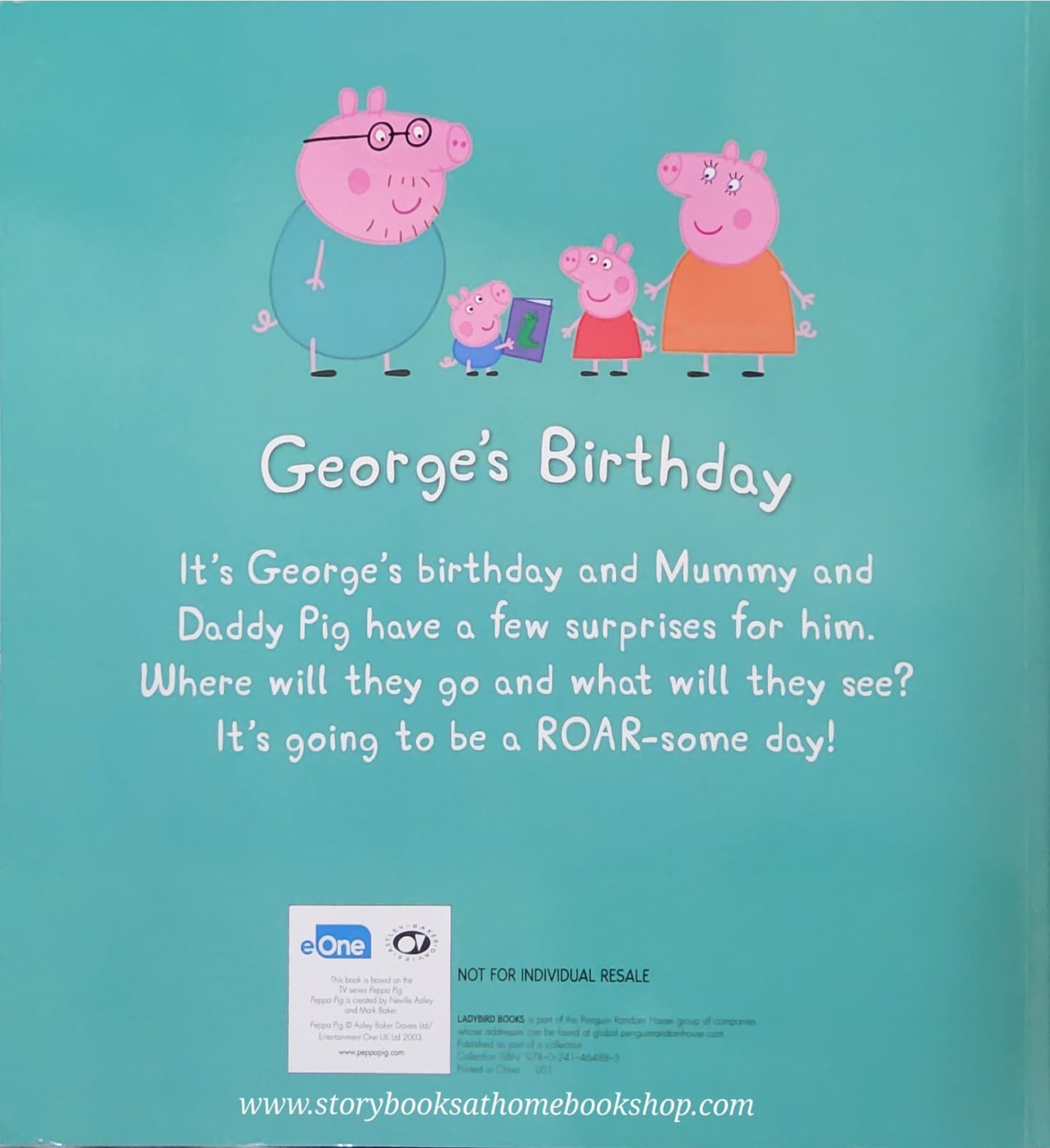 หนังสือนิทานปกอ่อน** 🍅🍅PEPPA PIG: GEORGE'S BIRTHDAY
