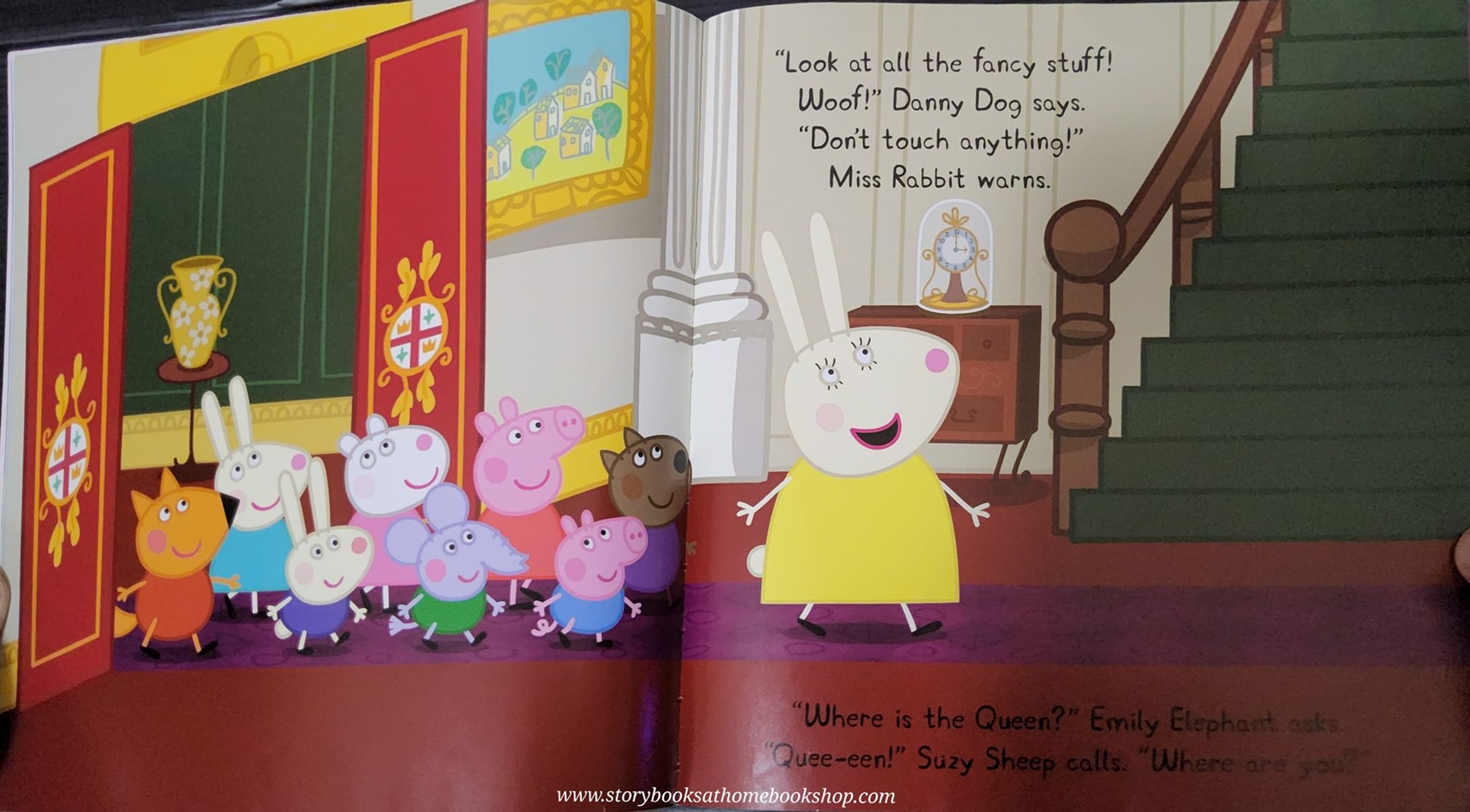 หนังสือนิทานปกอ่อน ** 🍅🍓 Peppa Meets the Queen