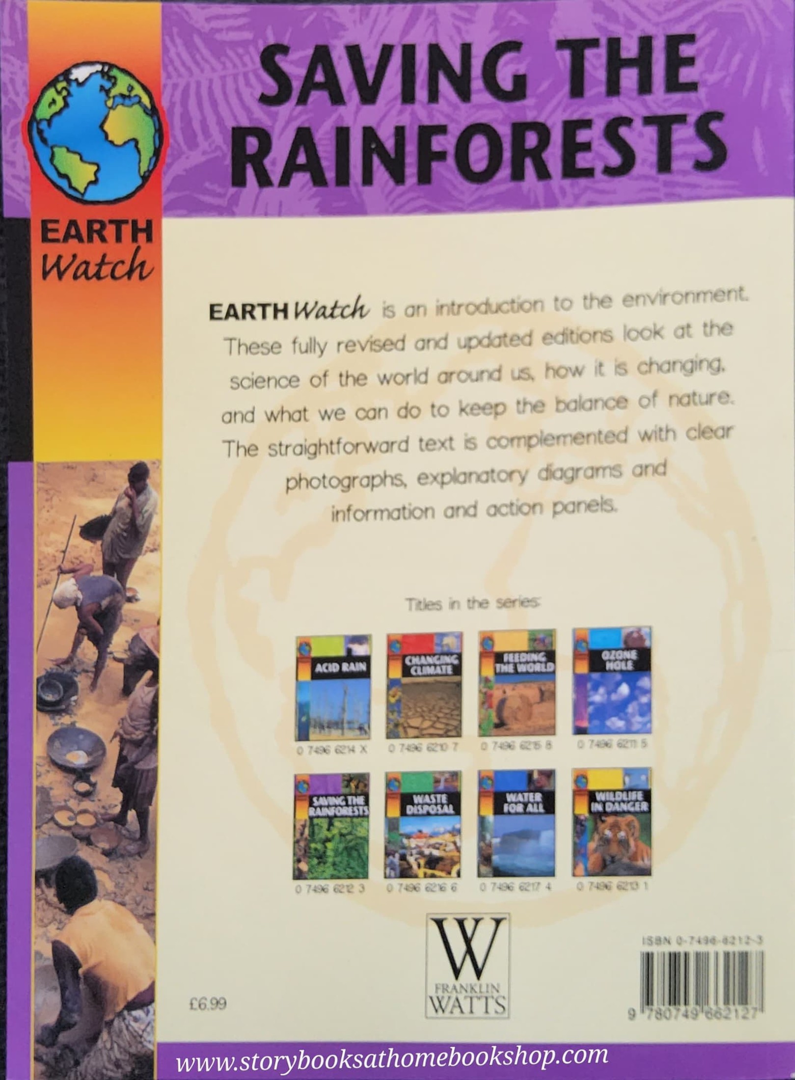 KNOWLEDGE BOOK** ♥️♥️EARTH WATCH SAVING THE RAINFOREST
