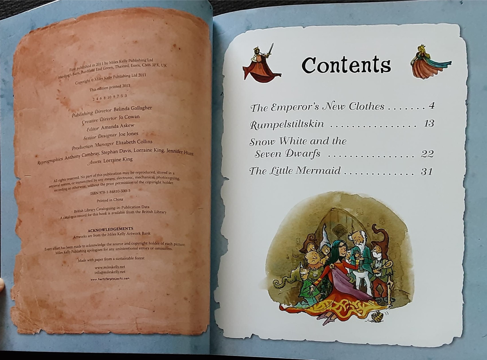 หนังสือนิทานเด็ก ภาษอังกฤษ ปกอ่อน 🍅🍓10 TEN-MINUTE STORIES:THE EMPEROR'S NEW CLOSTES AND OTHER STORIES