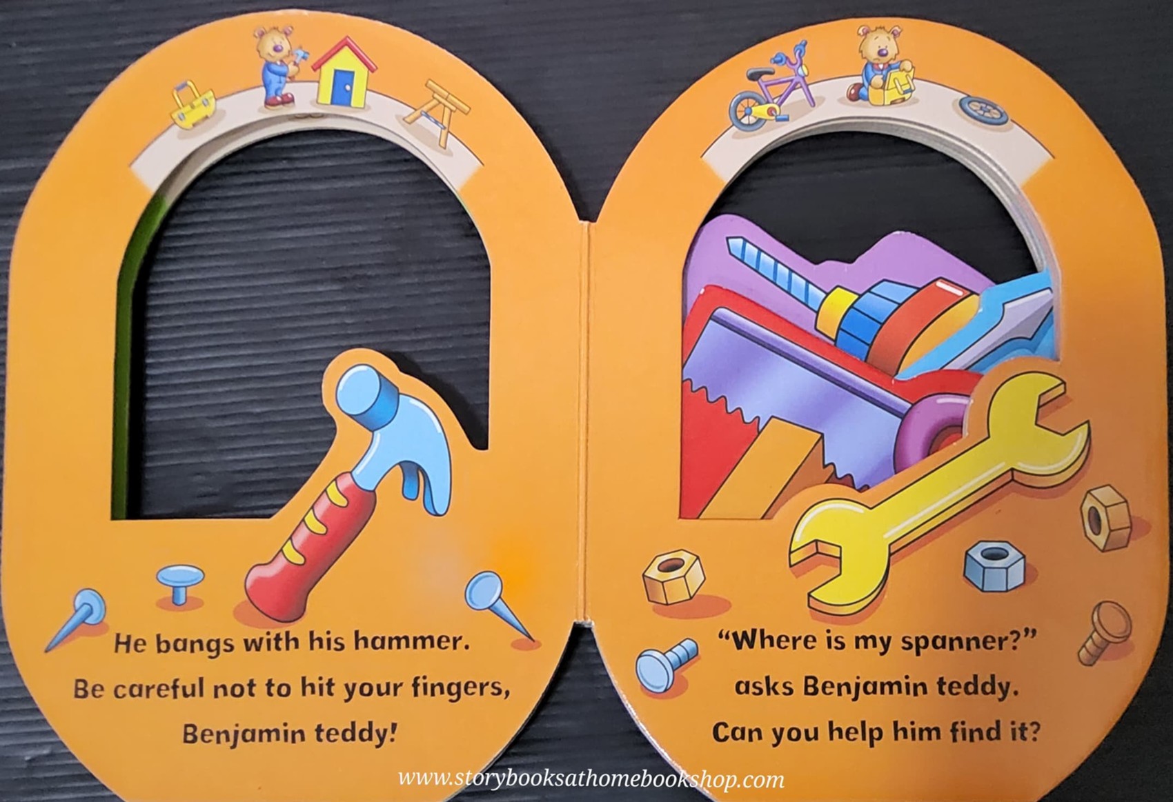 BOARD BOOK** 🍅🍓MY LITTLE TOOL BOX